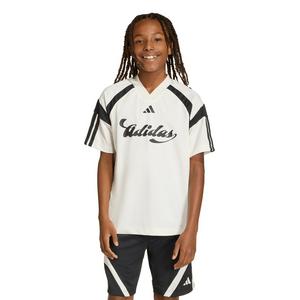 adidas Big Boys' House of Tiro T-Shirt - Cream