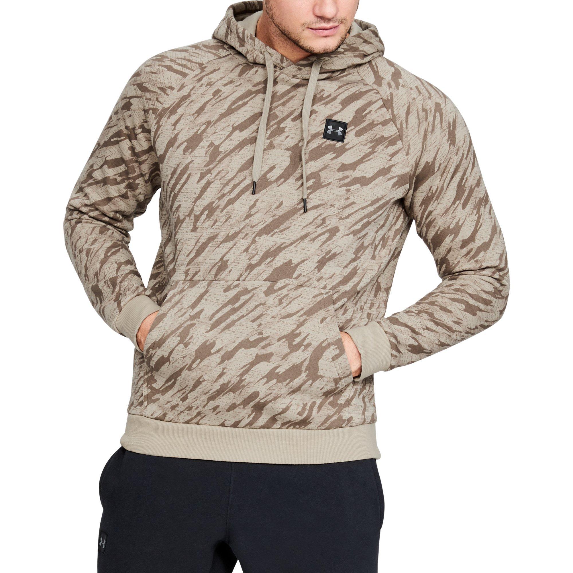 under armour rival fleece camo hoodie