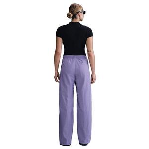 Nike Women's Sportswear Trend Woven Mid-Rise Open-Hem Pants -Purple