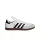 adidas Samba Classic "White/Black" Men's Shoe - WHITE/BLACK Thumbnail View 1