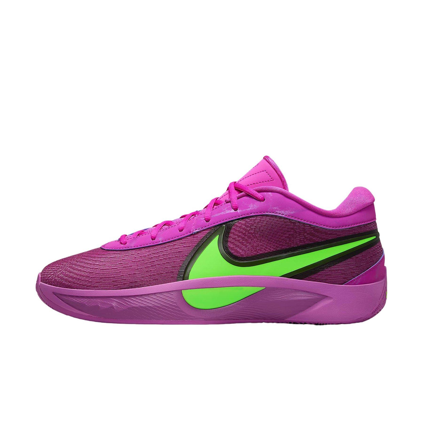 Nike Giannis Freak 6 "Bold Berry/Hyper Violet/Black/Green" Men's Basketball Shoe - BERRY/VIOLET/BLACK/GREEN Thumbnail View 2