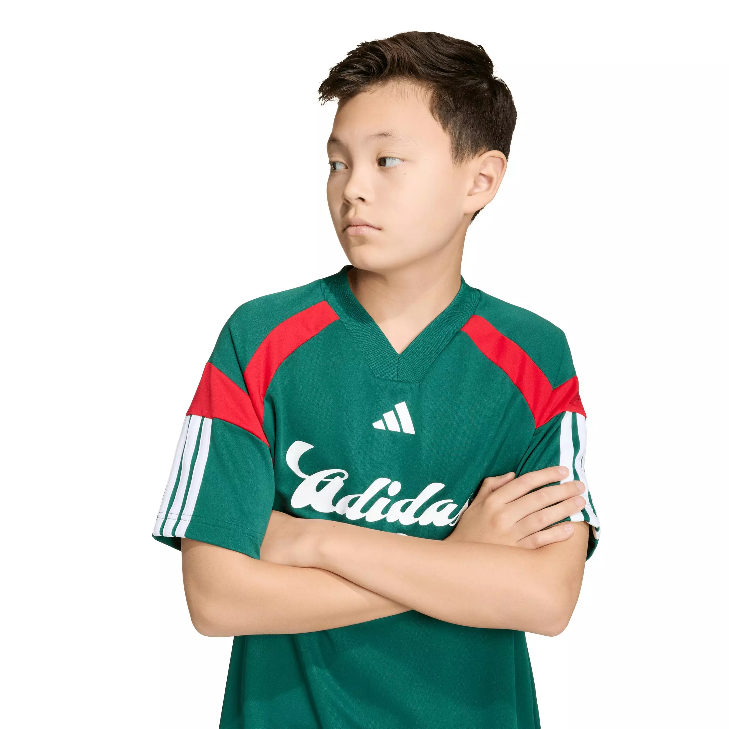 adidas Big Boys' House of Tiro T-Shirt - Dark Green - DARK GREEN