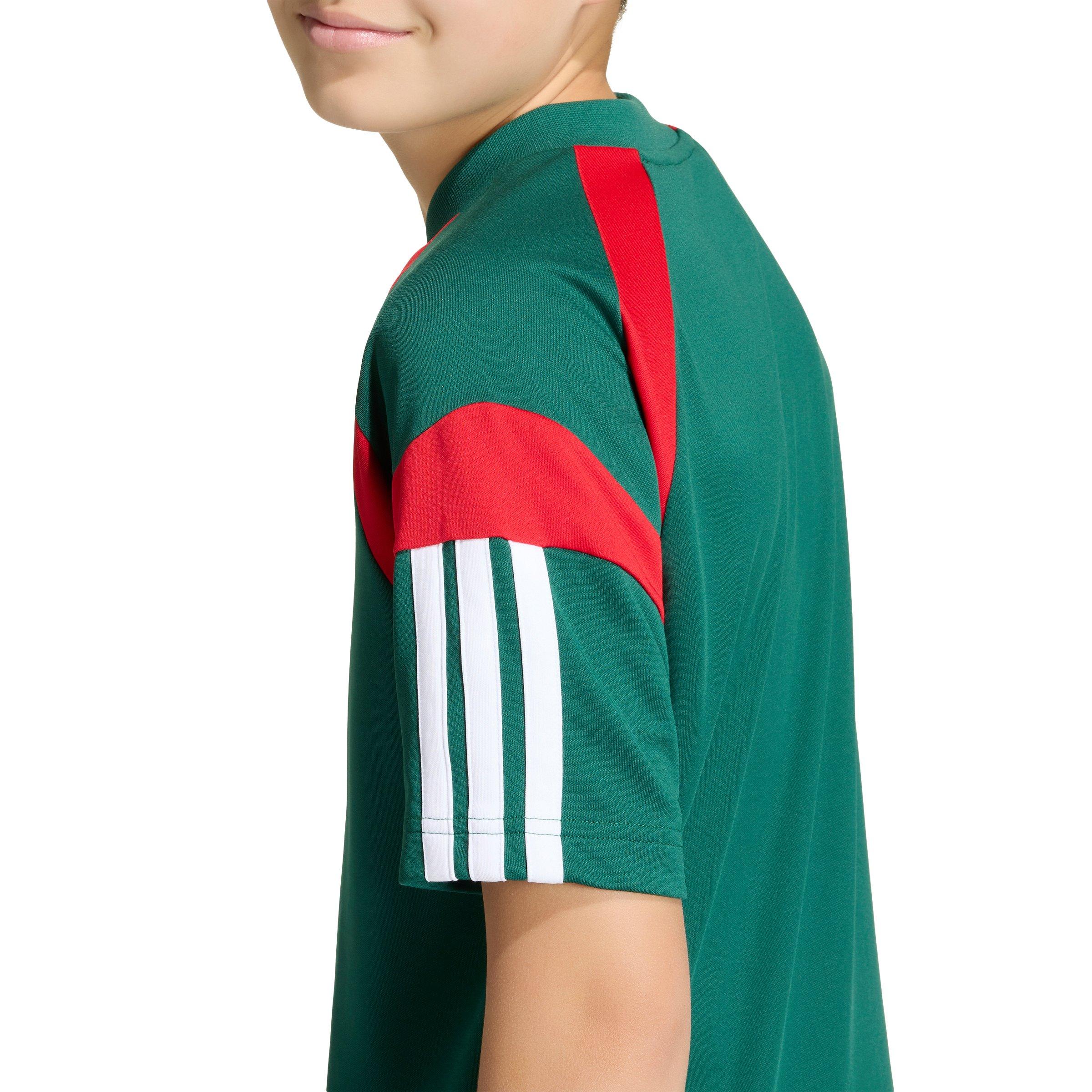 adidas House of Tiro Big Boys' Dark Green T-Shirt