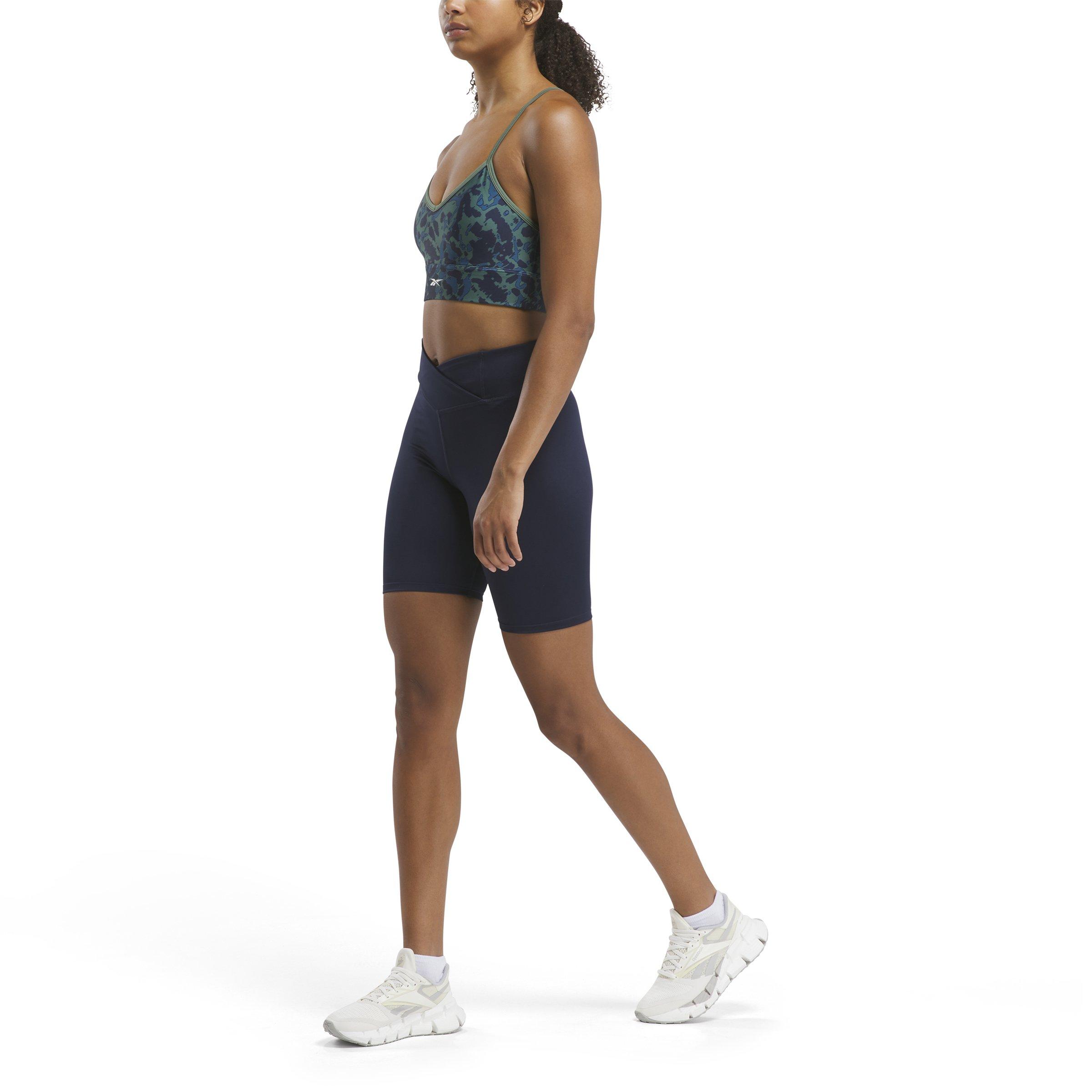 Reebok Women's Workout Bra - GREEN Thumbnail View 3