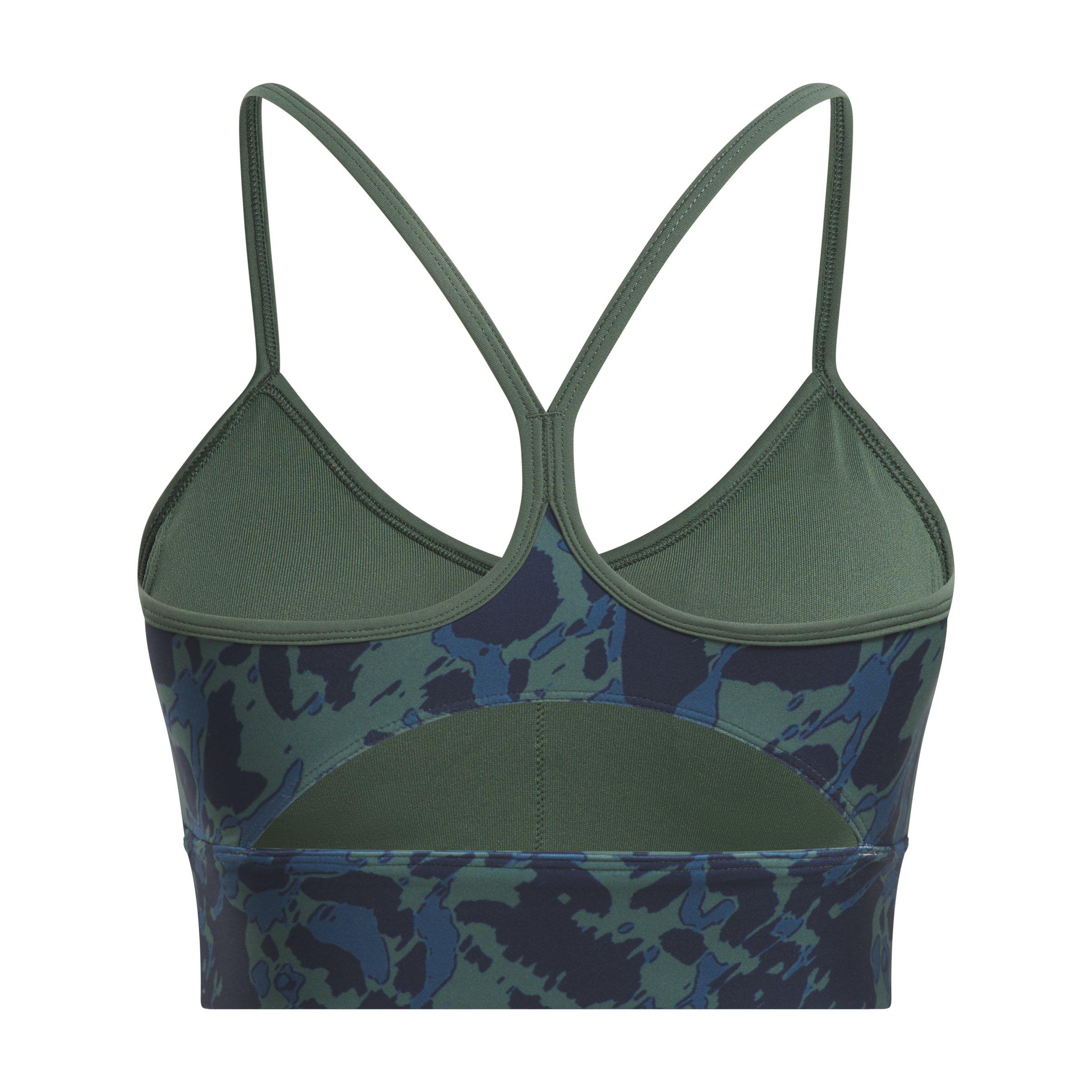 Reebok Women's Workout Bra - GREEN Thumbnail View 5