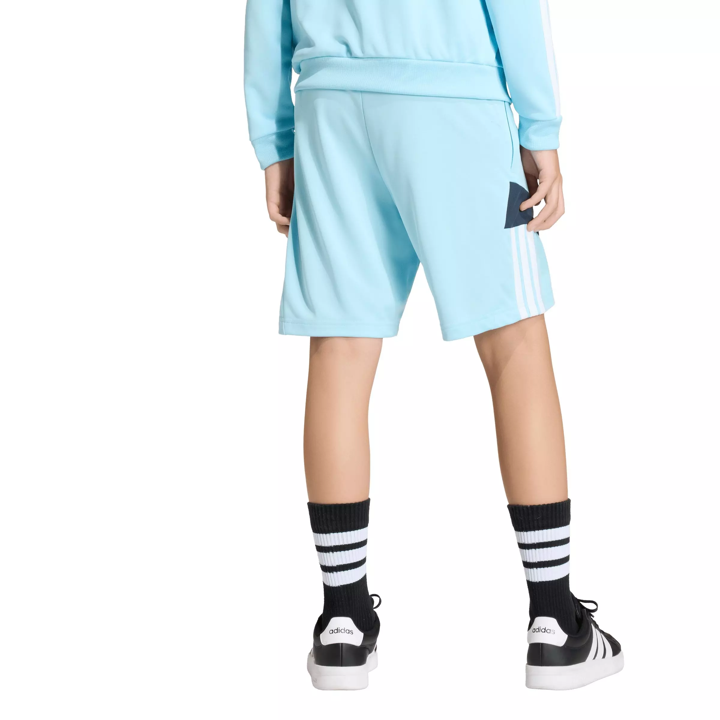 adidas Big Kids' House of Tiro Shorts - Light Blue - LIGHT BLUE