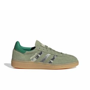 adidas Originals Handball Spezial "Tent Green/Linen Green/Blanch Green" Women's Shoe - GREEN/GREEN/GREEN