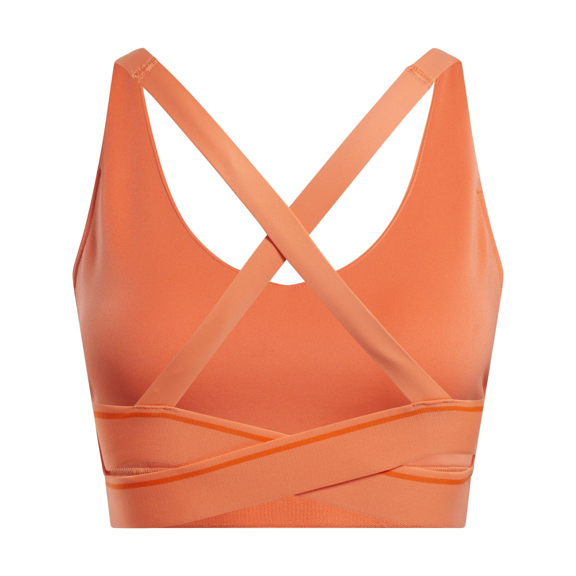 Reebok Women's V-neck Bralette-Coral - CORAL Thumbnail View 5