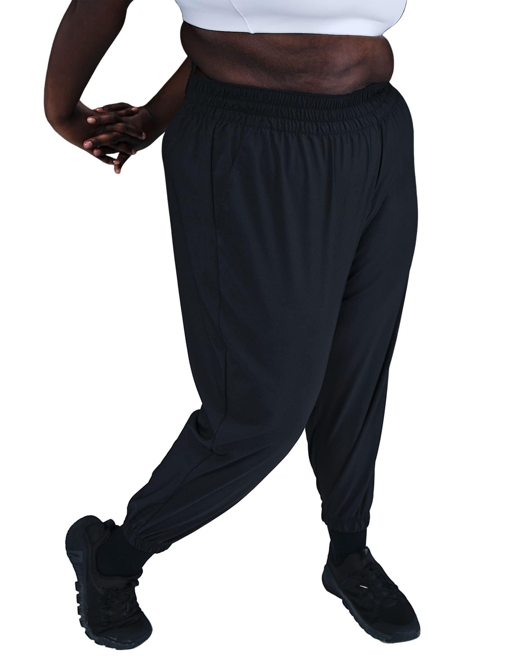 Nike Women's One High-Waisted Dri-FIT 7/8 Joggers -Black - BLACK Thumbnail View 1