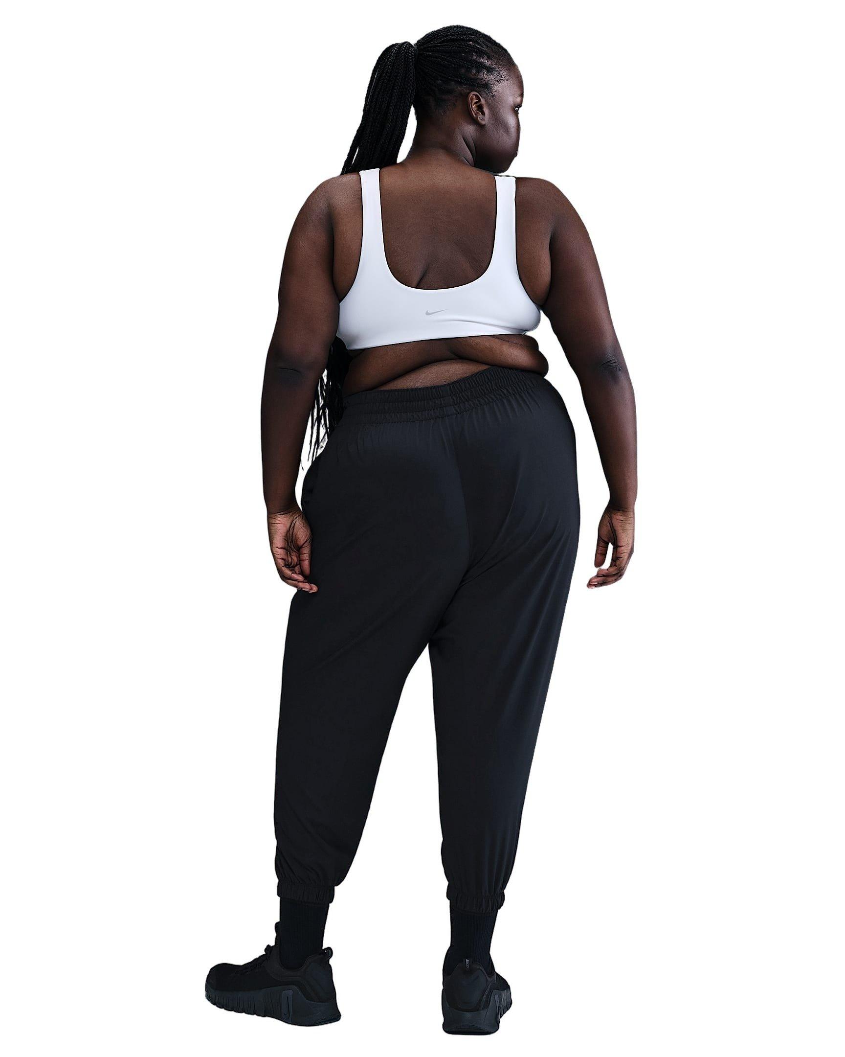 Nike Women's One High-Waisted Dri-FIT 7/8 Joggers -Black - BLACK Thumbnail View 5