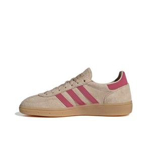 adidas Originals Handball Spezial "Magic Beige/Dual Magenta/Gold Metallic" Women's Shoe - BEIGE/MAGENTA/GOLD