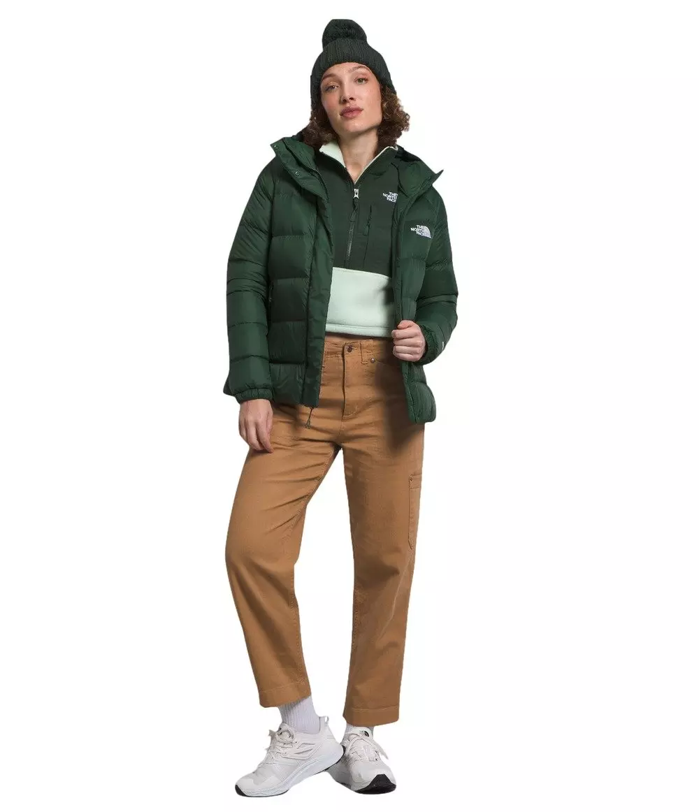 The North Face Women's Women’s Hydrenalite Down Midi - DK GREEN