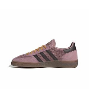 adidas Originals Handball Spezial "Magic Mauve/Aurora Coffee/Preloved Yellow" Women's Shoe - MAUVE/COFFEE/YELLOW