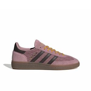 adidas Originals Handball Spezial "Magic Mauve/Aurora Coffee/Preloved Yellow" Women's Shoe - MAUVE/COFFEE/YELLOW