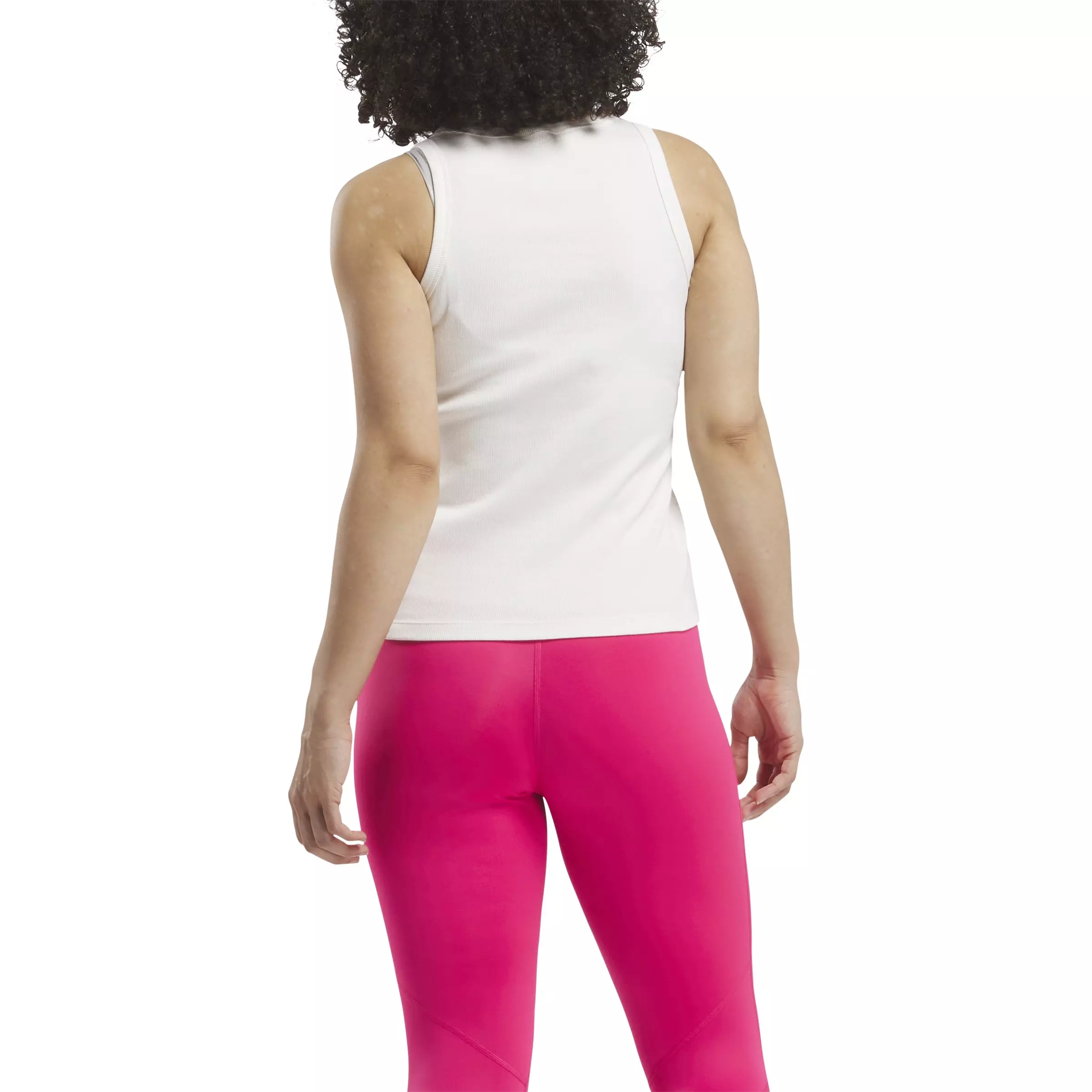 Reebok Women's ID Energy Tank Top - WHITE