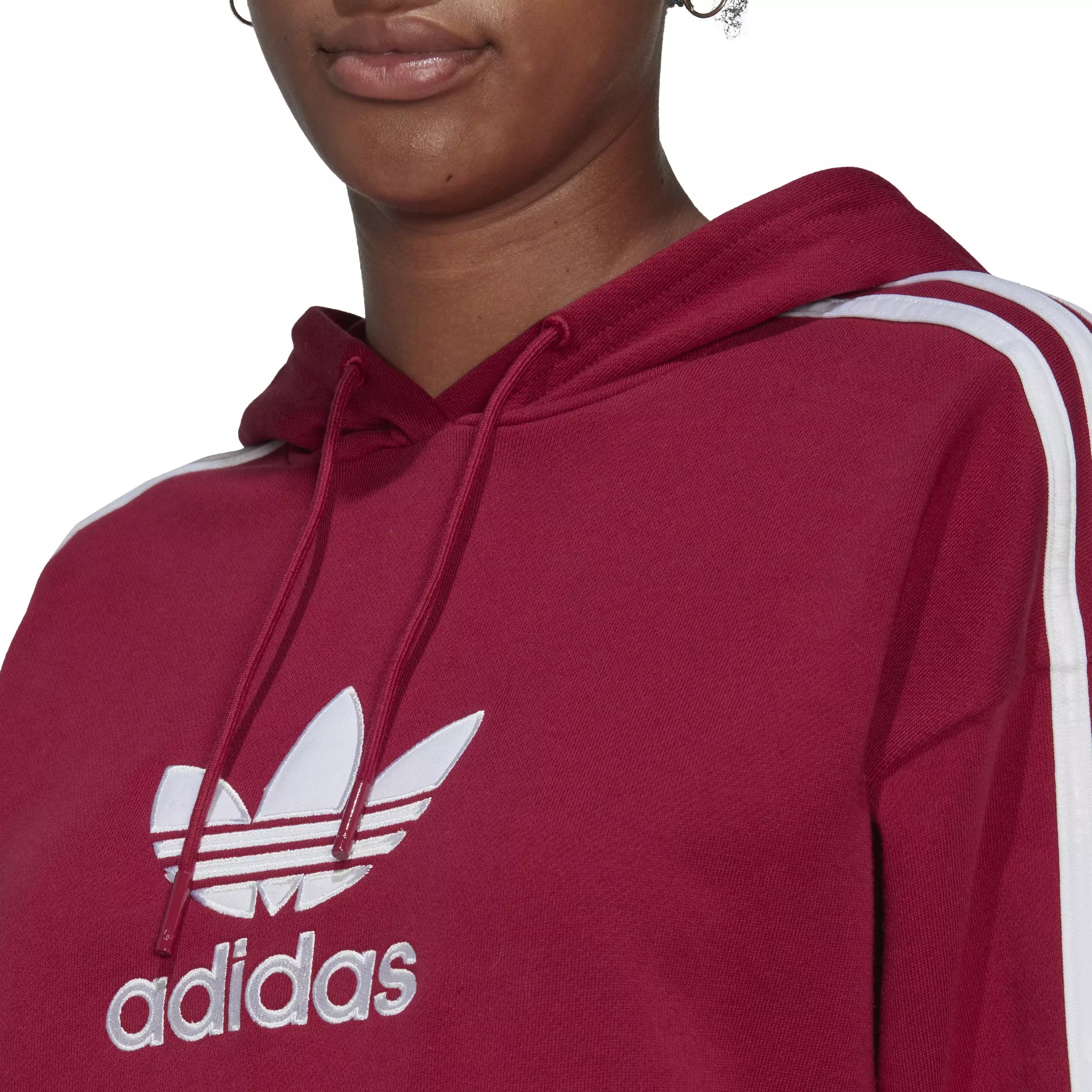 adidas Women's Originals Hoodie-Red - RED