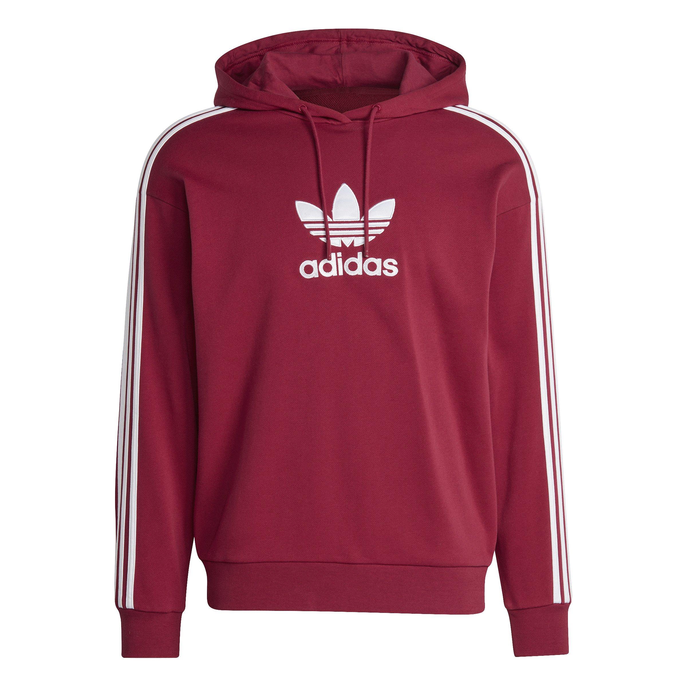 adidas Women's Originals Hoodie-Red - RED Thumbnail View 5