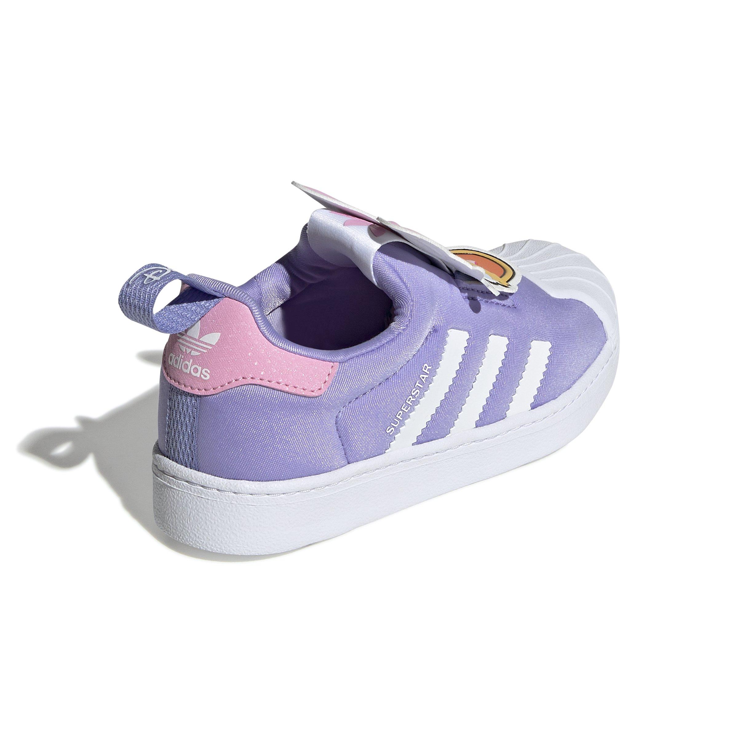 adidas originals superstar slip on kids purple