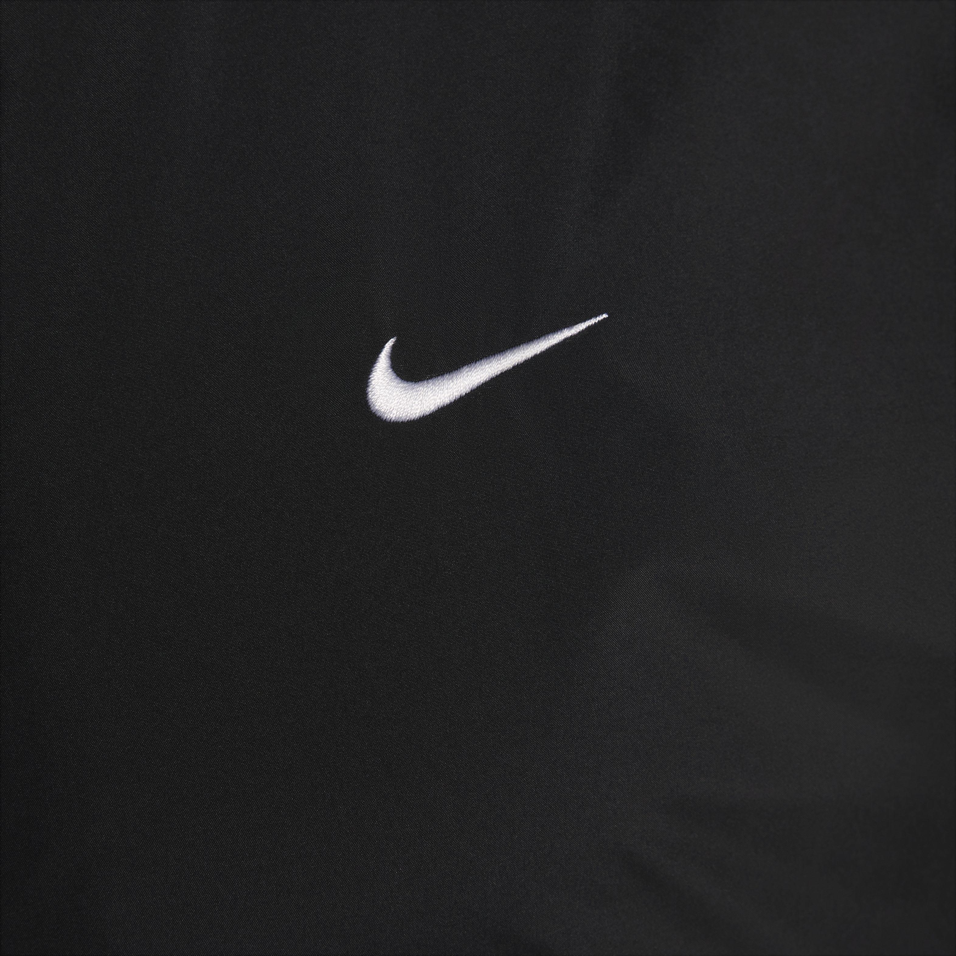 Nike Women's Sportswear Essential UV Woven Hooded Jacket - Black - BLACK Thumbnail View 4