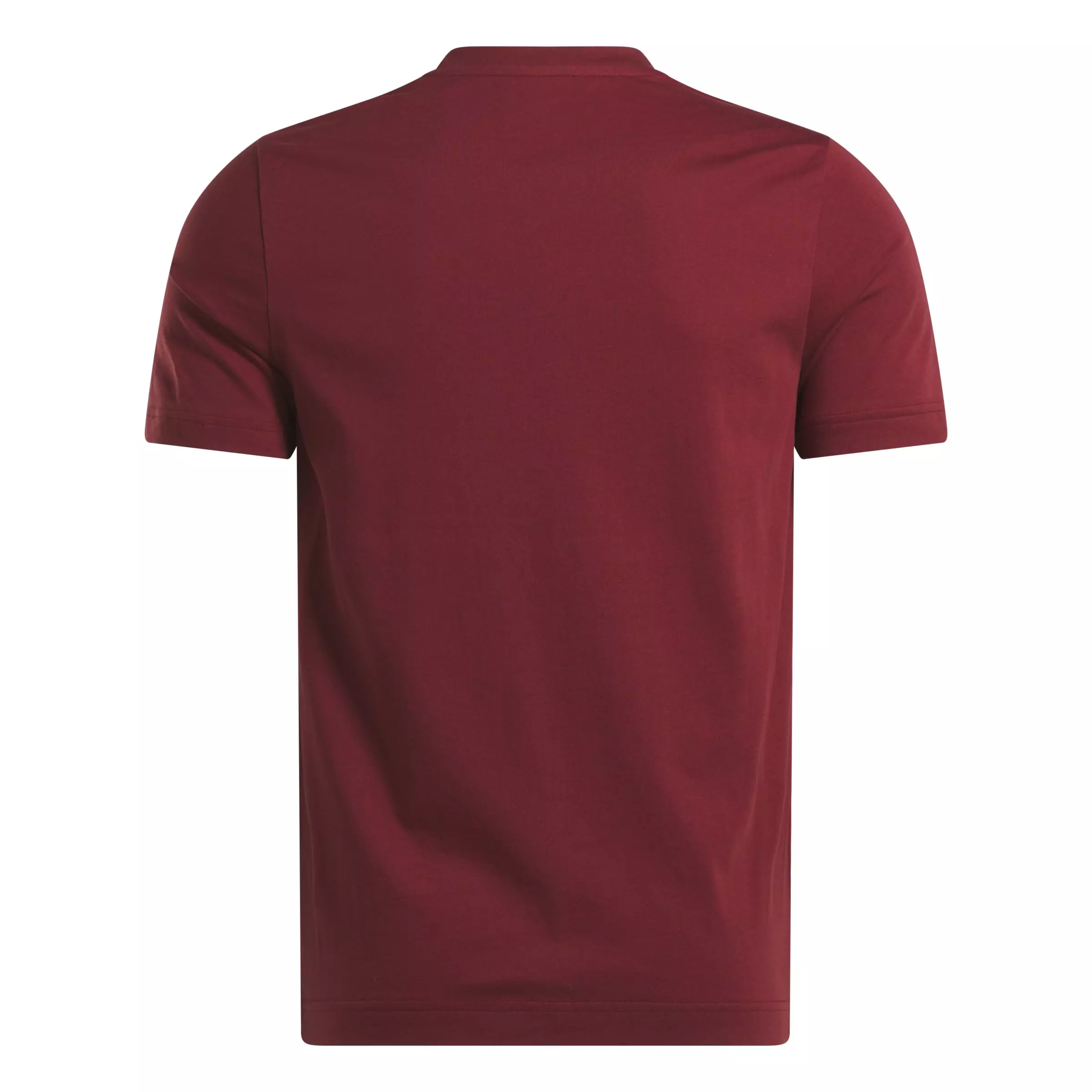 Reebok Men's Identity Big Stacked Logo Shirt-Maroon - MAROON