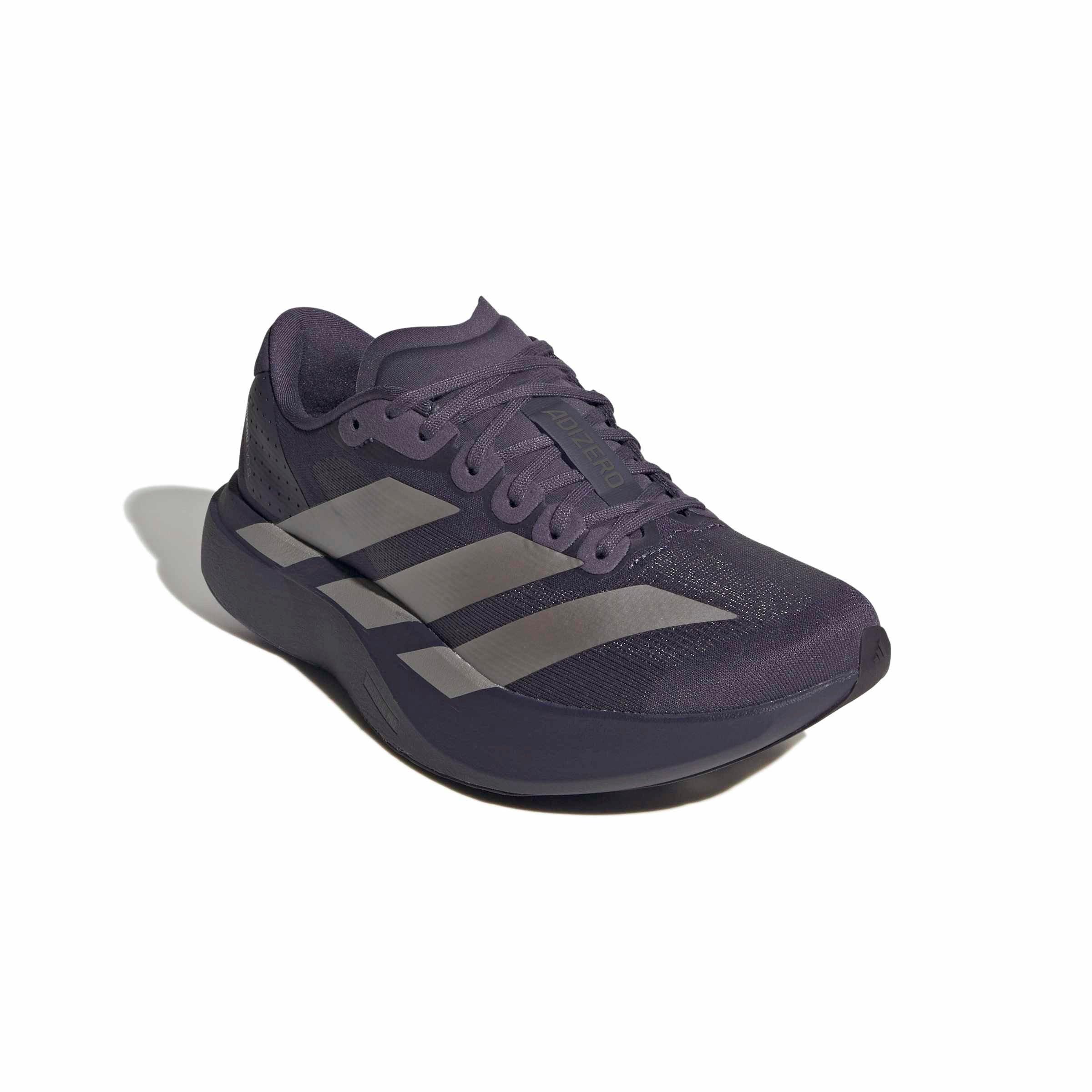adidas Adizero EVO SL "Trace Purple/Taupe Metallic/Taupe Oxide" Women's Running Shoe - PURPLE/TAUPE/TAUPE