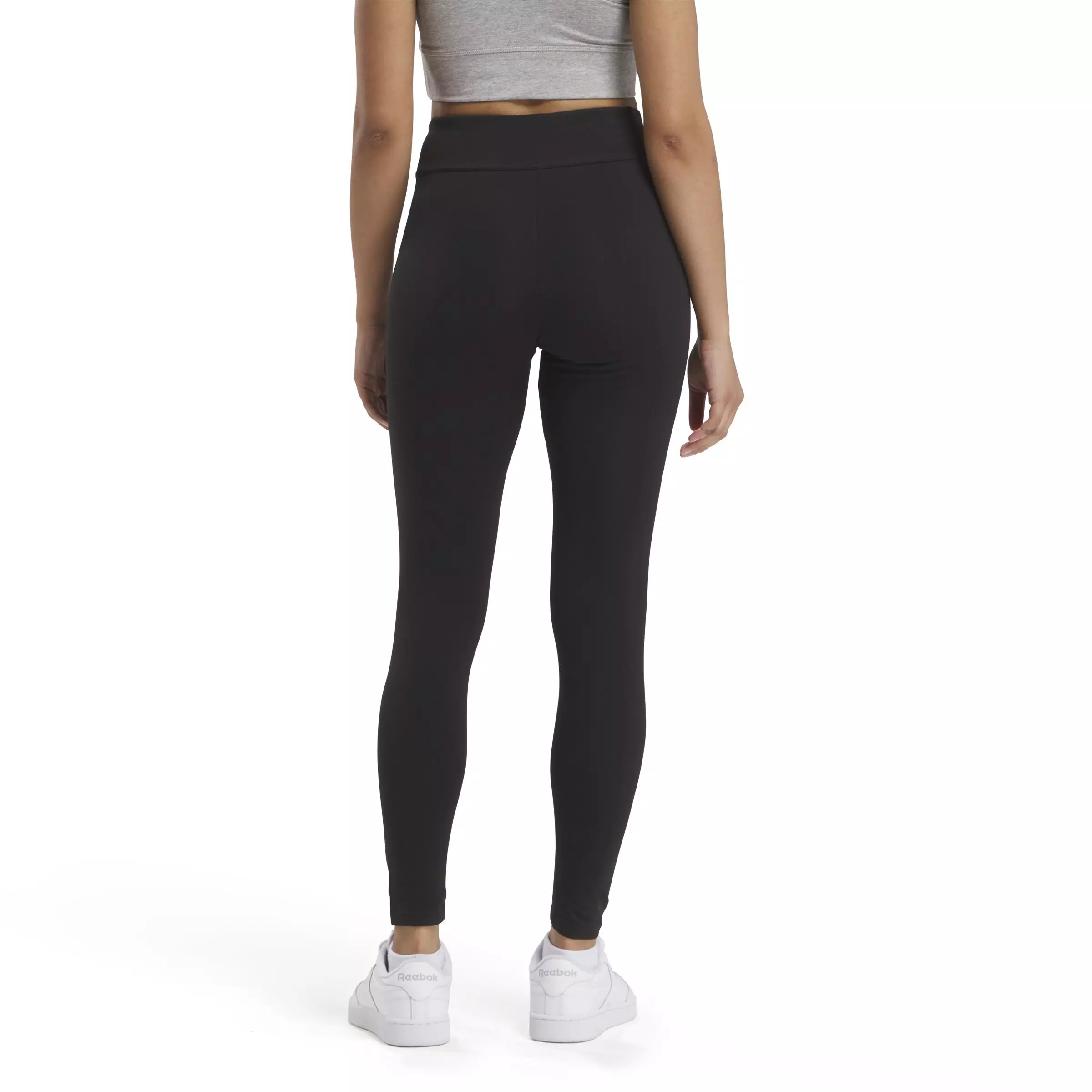 Reebok Women's ID Energy Cotton Leggings-Black - BLACK