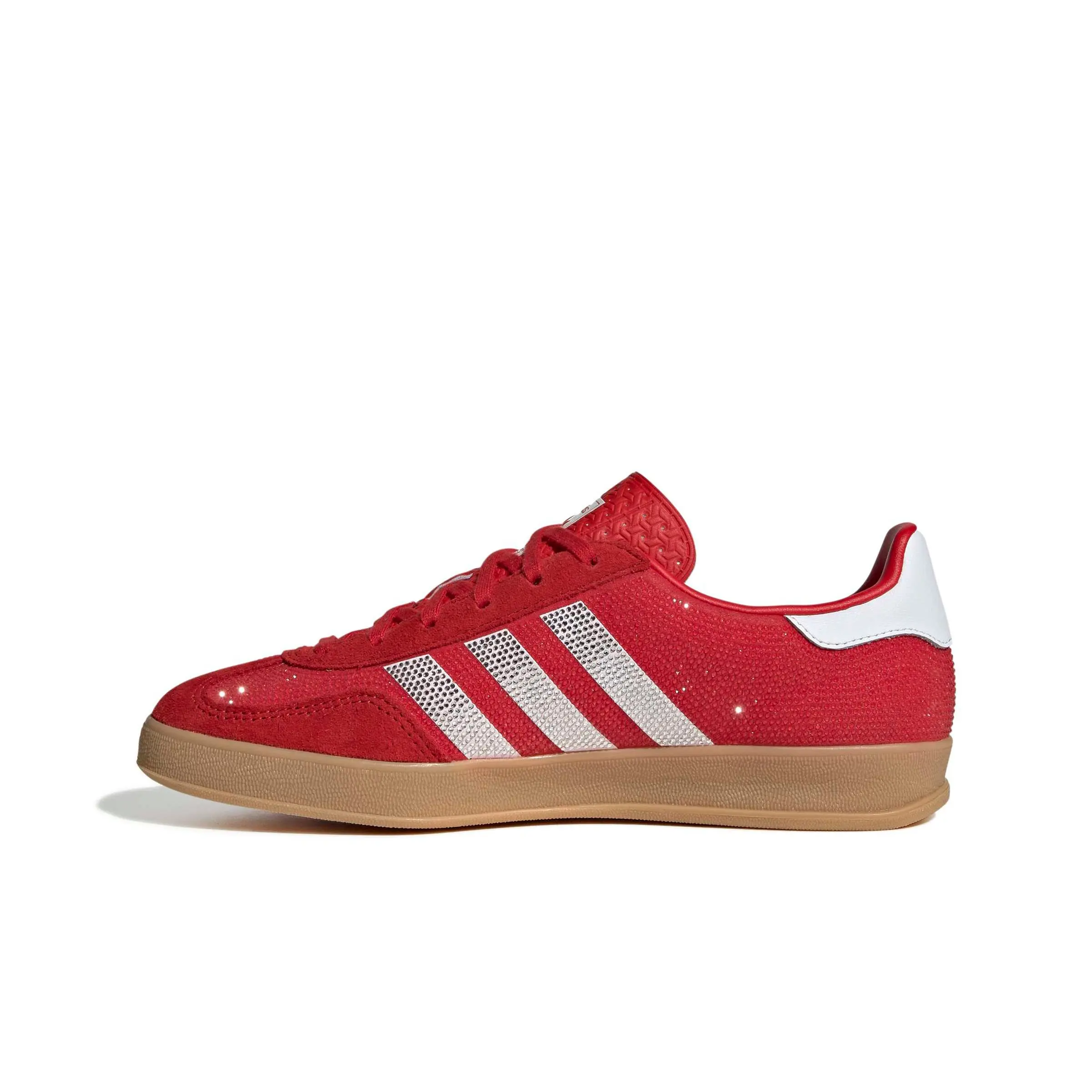 adidas Originals Gazelle Indoor "Better Scarlet/Ftwr White/Gum 3" Women's Shoe - SCARLET/WHITE/GUM