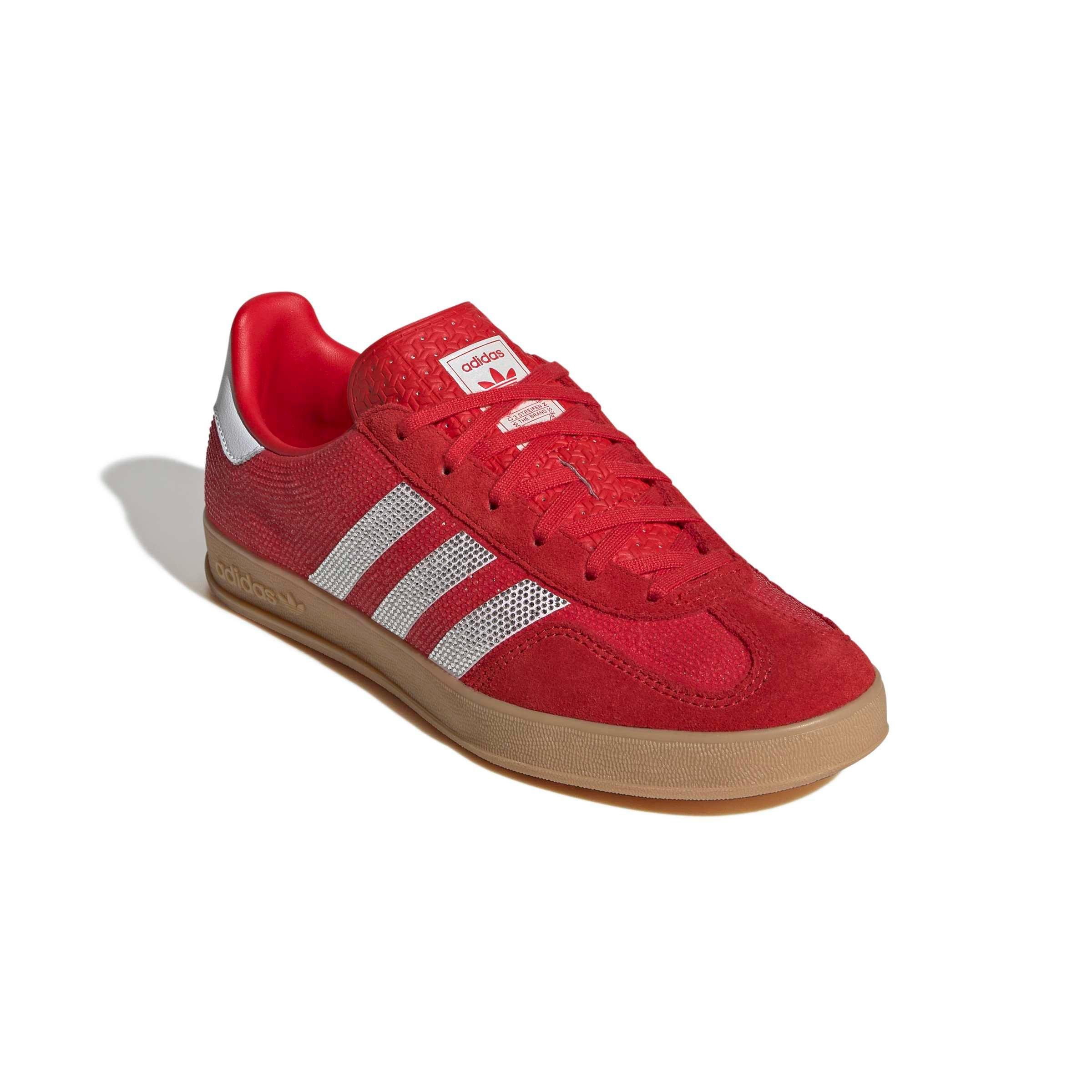 adidas Originals Gazelle Indoor "Better Scarlet/Ftwr White/Gum 3" Women's Shoe - SCARLET/WHITE/GUM