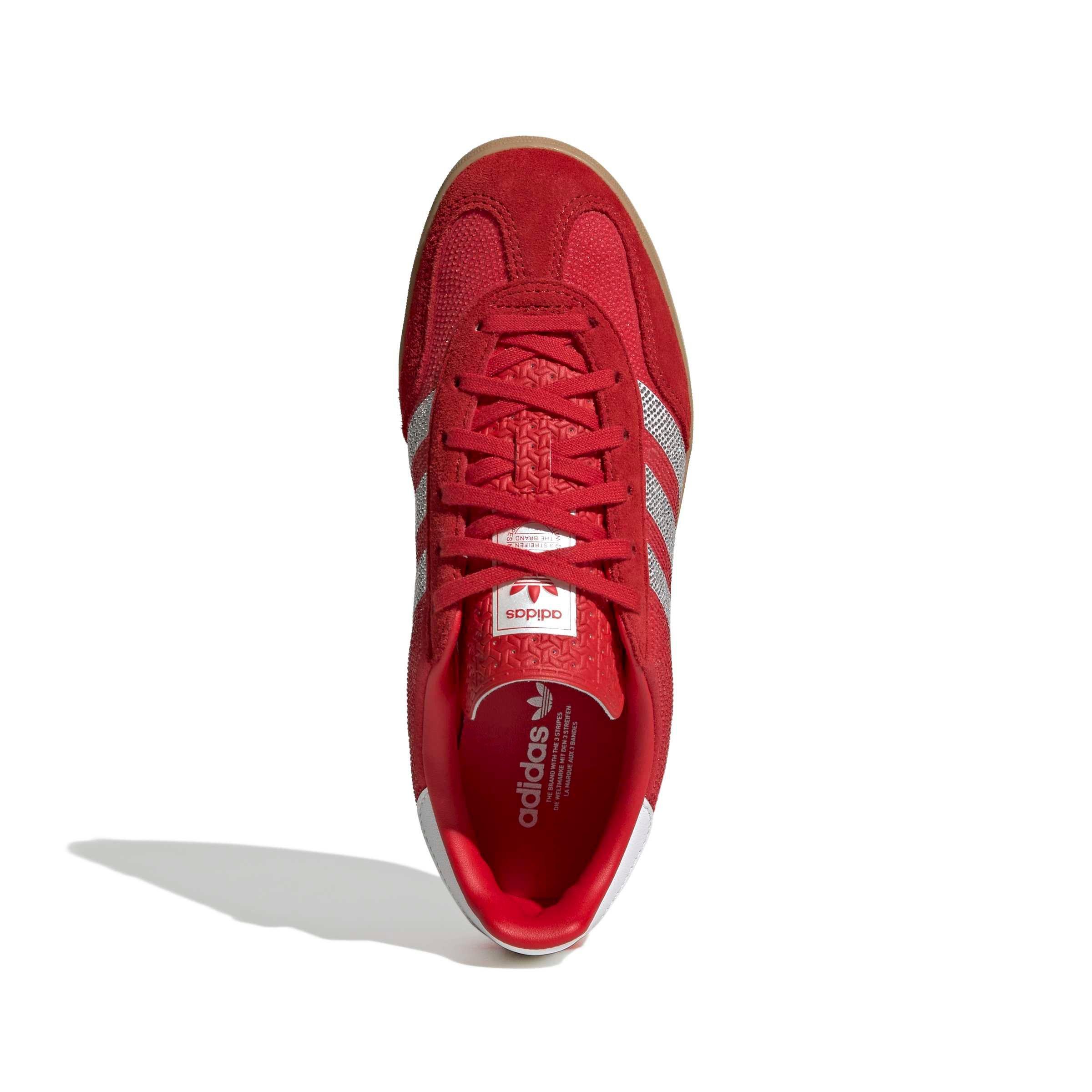 adidas Originals Gazelle Indoor "Better Scarlet/Ftwr White/Gum 3" Women's Shoe - SCARLET/WHITE/GUM