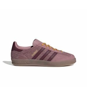 adidas Originals Gazelle Indoor "Magic Mauve/Maroon/Preloved Yellow" Women's Shoe - MAUVE/MAROON/YELLOW