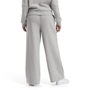 Reebok Women's Identity Small Logo Fleece Wide Leg Pants