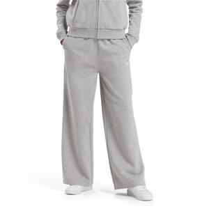 Reebok Women's Identity Small Logo Fleece Wide Leg Pants