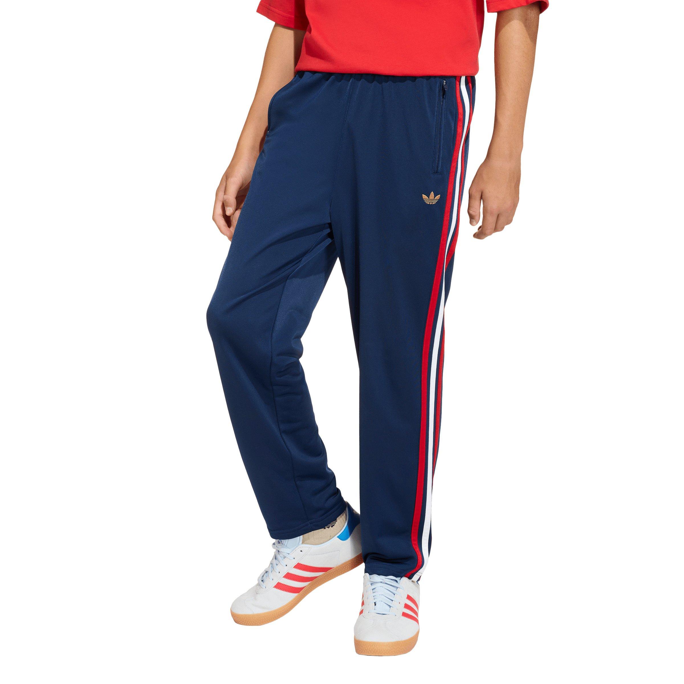 adidas Originals Big Boys' Firebird Tracksuit Bottoms - Dark Blue - DARK BLUE Thumbnail View 1