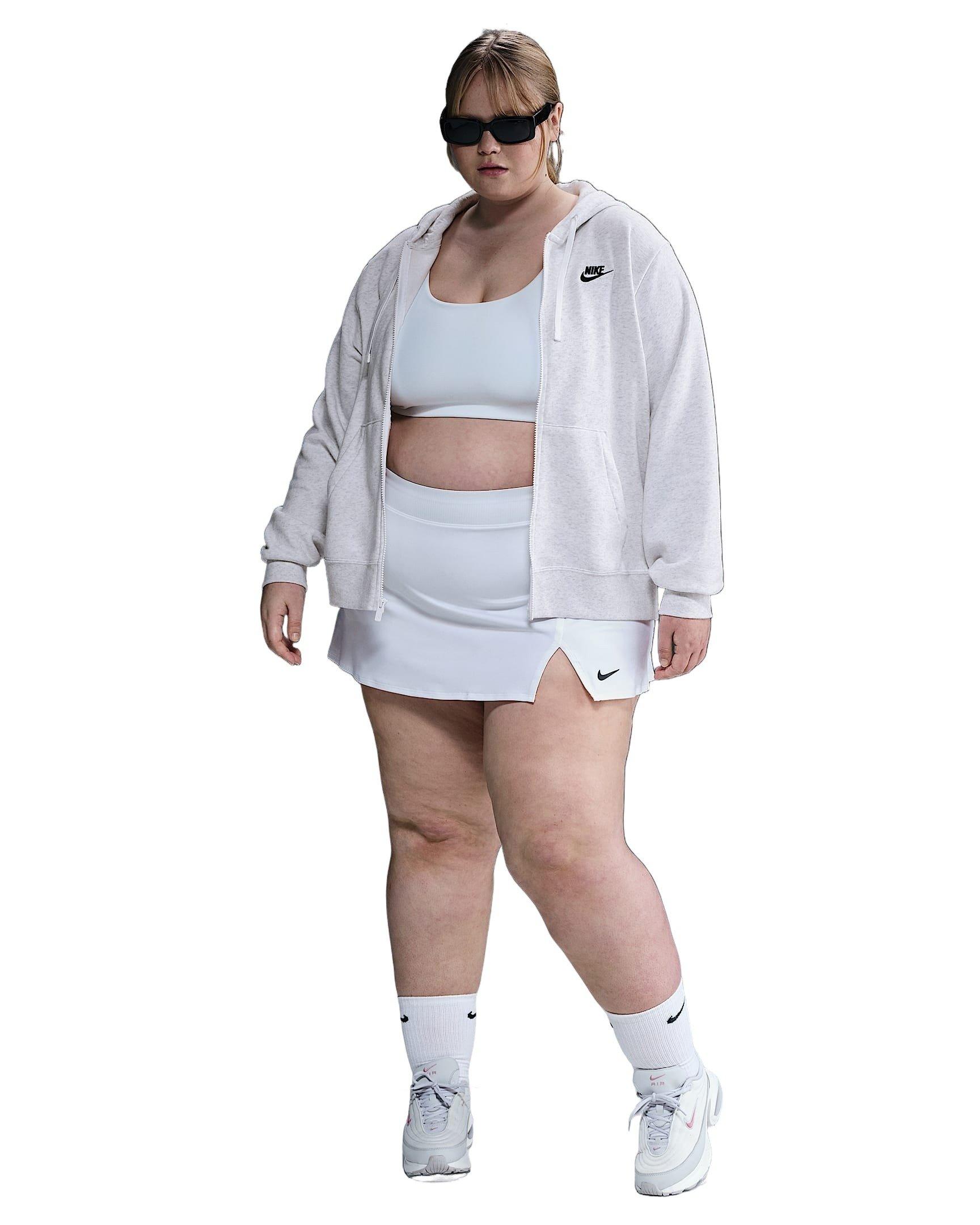 Nike Club Sportswear Fleece Full-Zip Jacket -Birch Heather - BIRCH HEATHER Thumbnail View 1