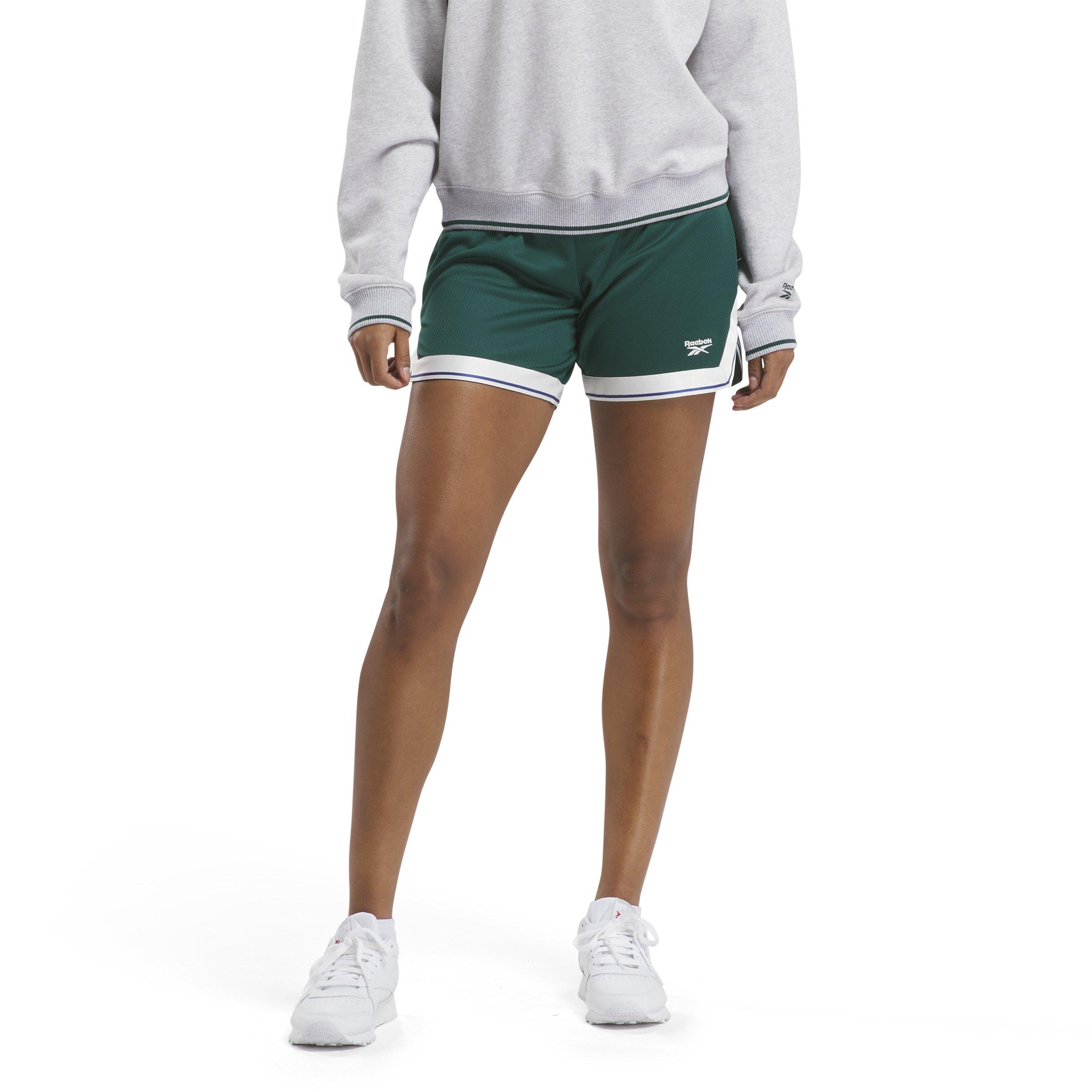 Reebok Women's Team Shorts - GREEN Thumbnail View 1