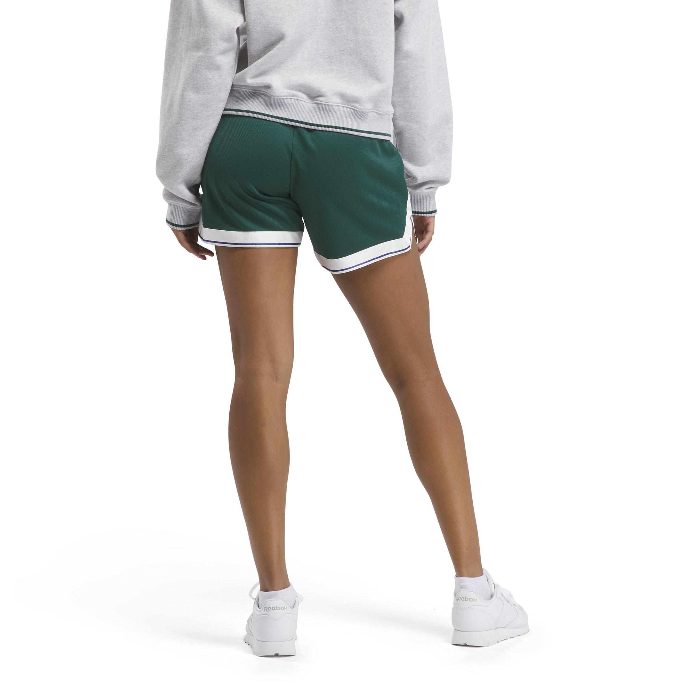 Reebok Women's Team Shorts - GREEN Thumbnail View 2