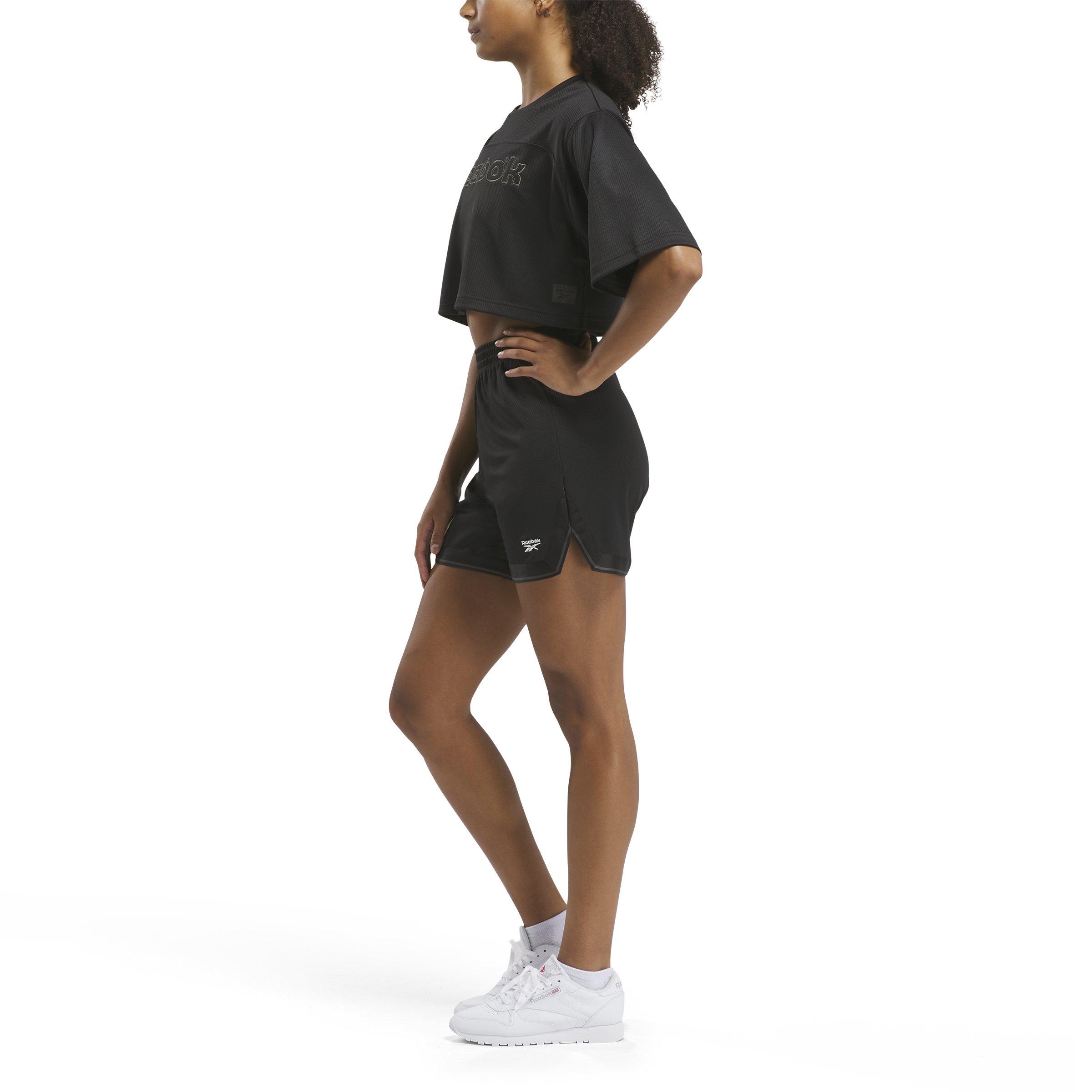 Reebok Women's Team Top - BLACK Thumbnail View 3