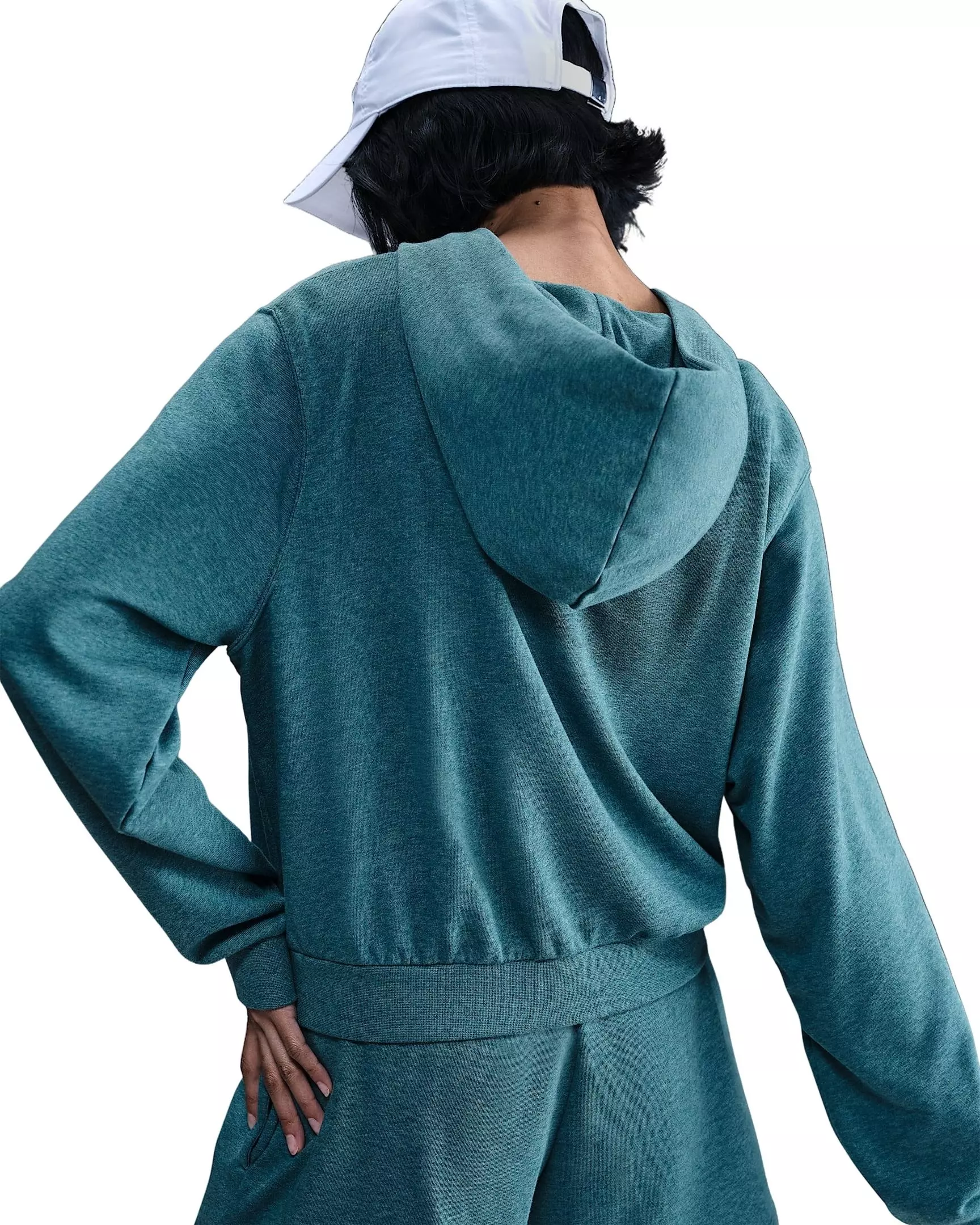 Nike Women's Sportswear Chill Terry Loose Full-Zip French Terry Jacket -Blue - BLUE