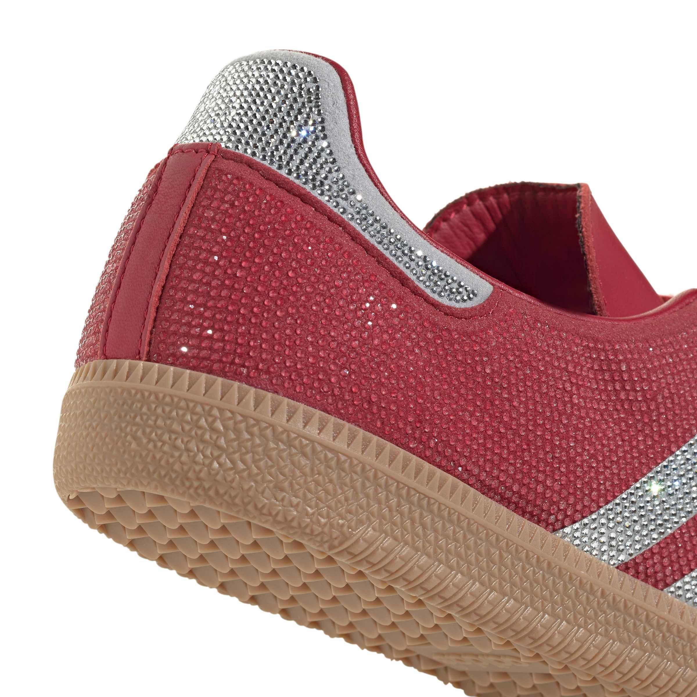 adidas Originals Samba OG "Team Victory Red/Silver Metallic/Gum 4" Women's Shoe - RED/SILVER/GUM