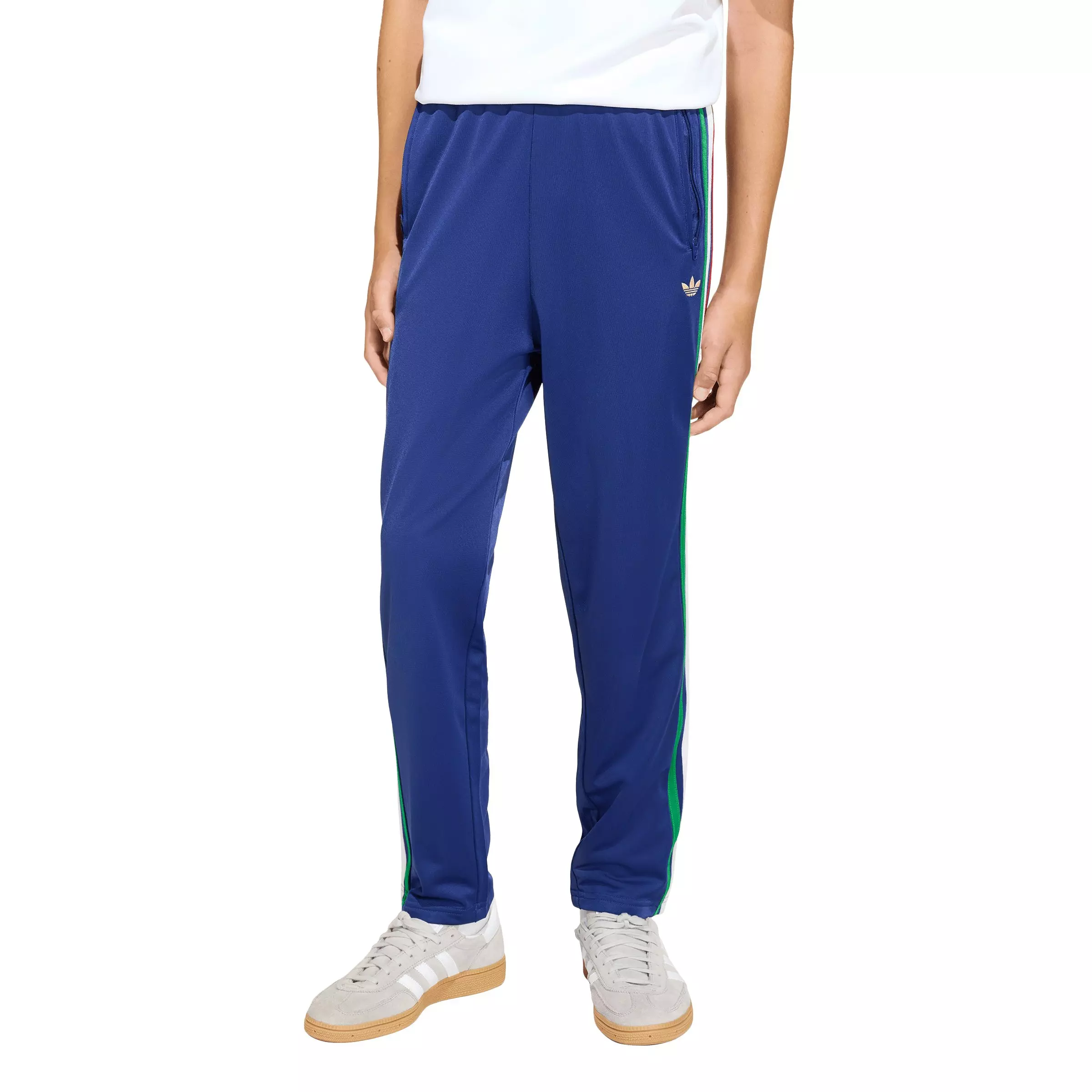 adidas Originals Big Boys' Firebird Tracksuit Bottoms - Blue - BLUE