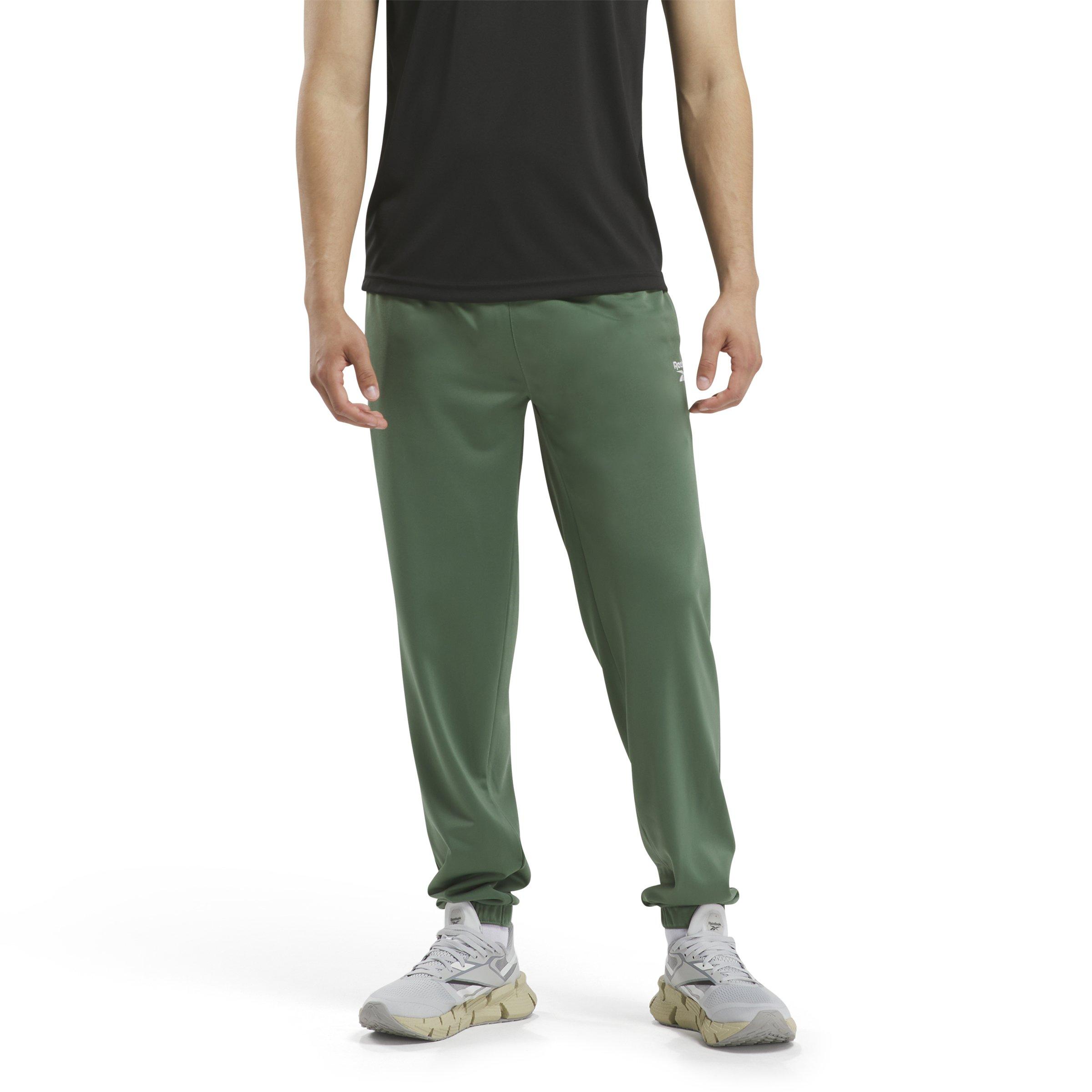 Reebok Unisex Identity Vector Knit Track Pants-Green