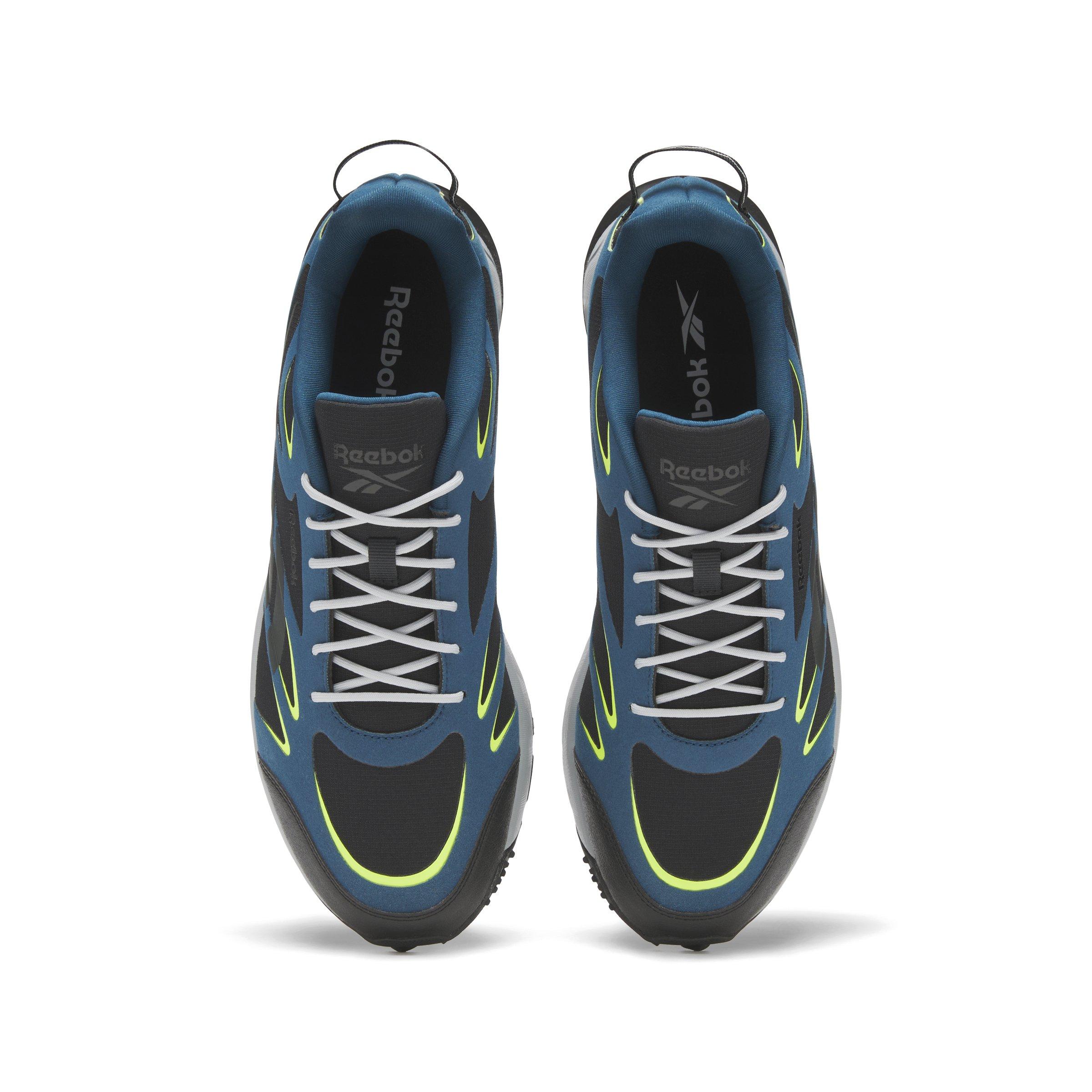Reebok AT Craze 3 "Black/Escape Blue/Digital Lime" Unisex Trail Running Shoe - BLACK/BLUE/LIME Thumbnail View 4