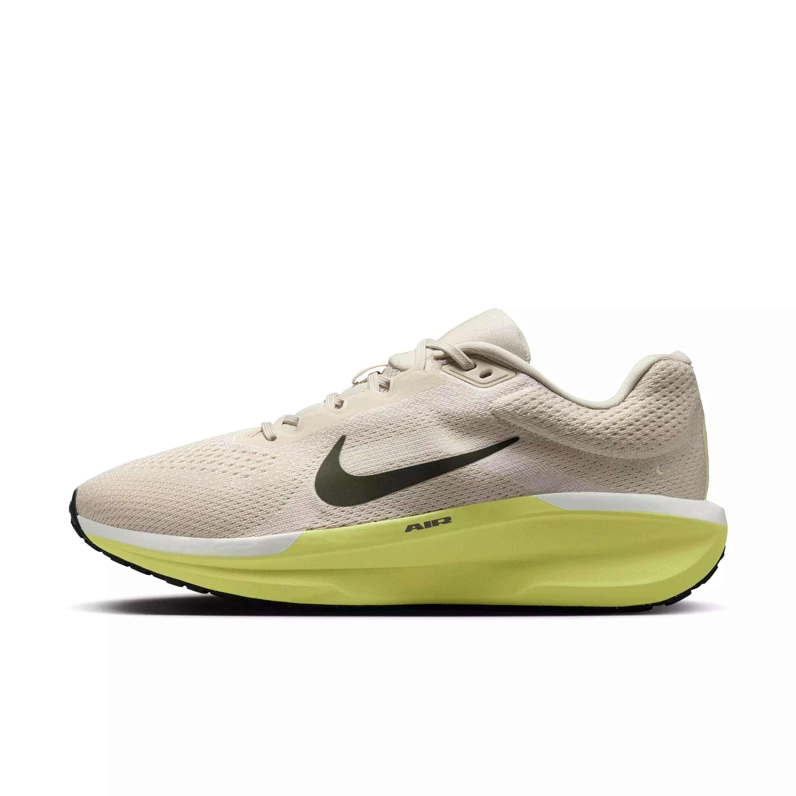 Nike Winflo 11 "Light Orewood Brown/Summit White/Light Lemon Twist/Sequoia" Men's Running Shoe - BROWN/WHITE/YELLOW