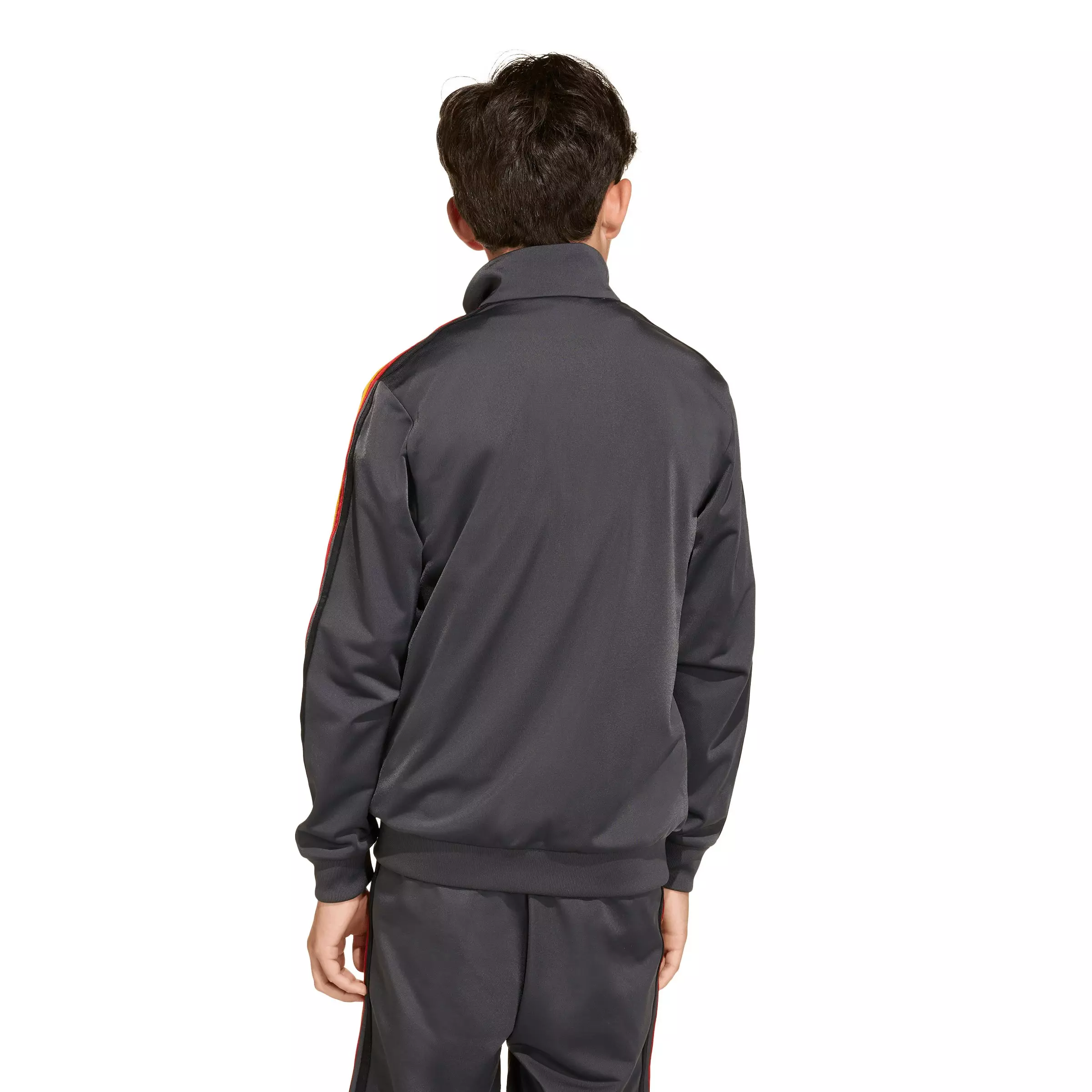 adidas Originals Big Kids' Firebird Loose Track Top - Dark Grey - DARK GREY