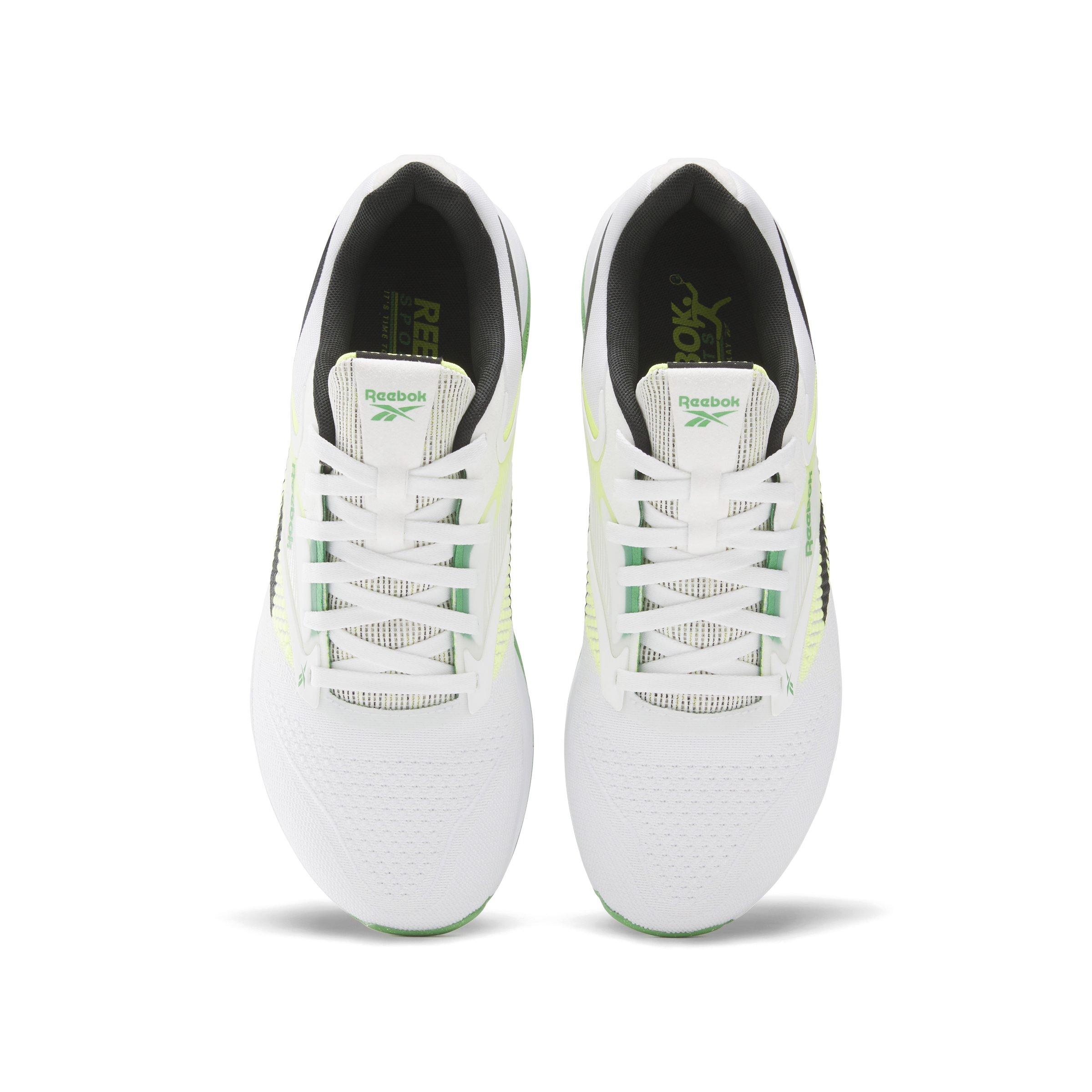 Reebok Nano X4 "Ftwr White/Solar Acid Yellow/Sport Green" Unisex Training Shoe - WHITE/YELLOW/GREEN Thumbnail View 4