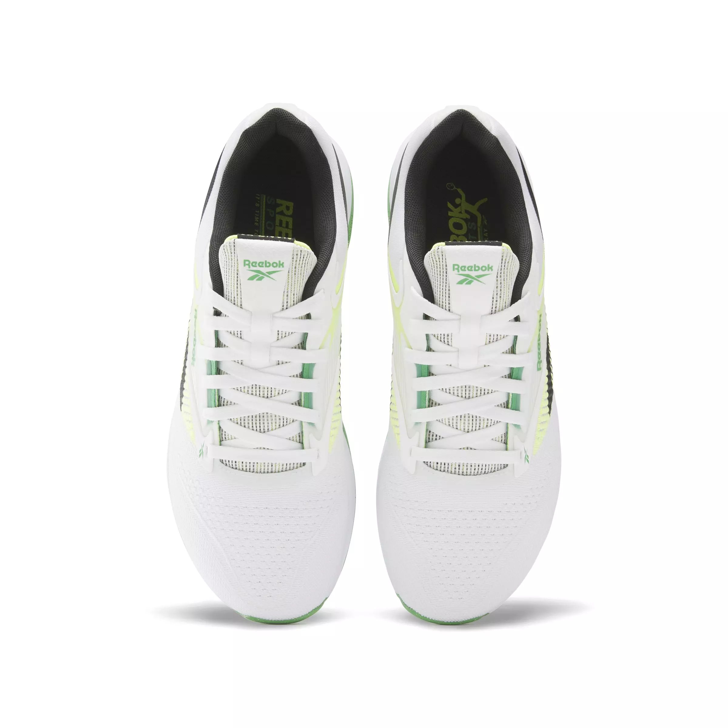 Reebok Nano X4 "Ftwr White/Solar Acid Yellow/Sport Green" Unisex Training Shoe - WHITE/YELLOW/GREEN