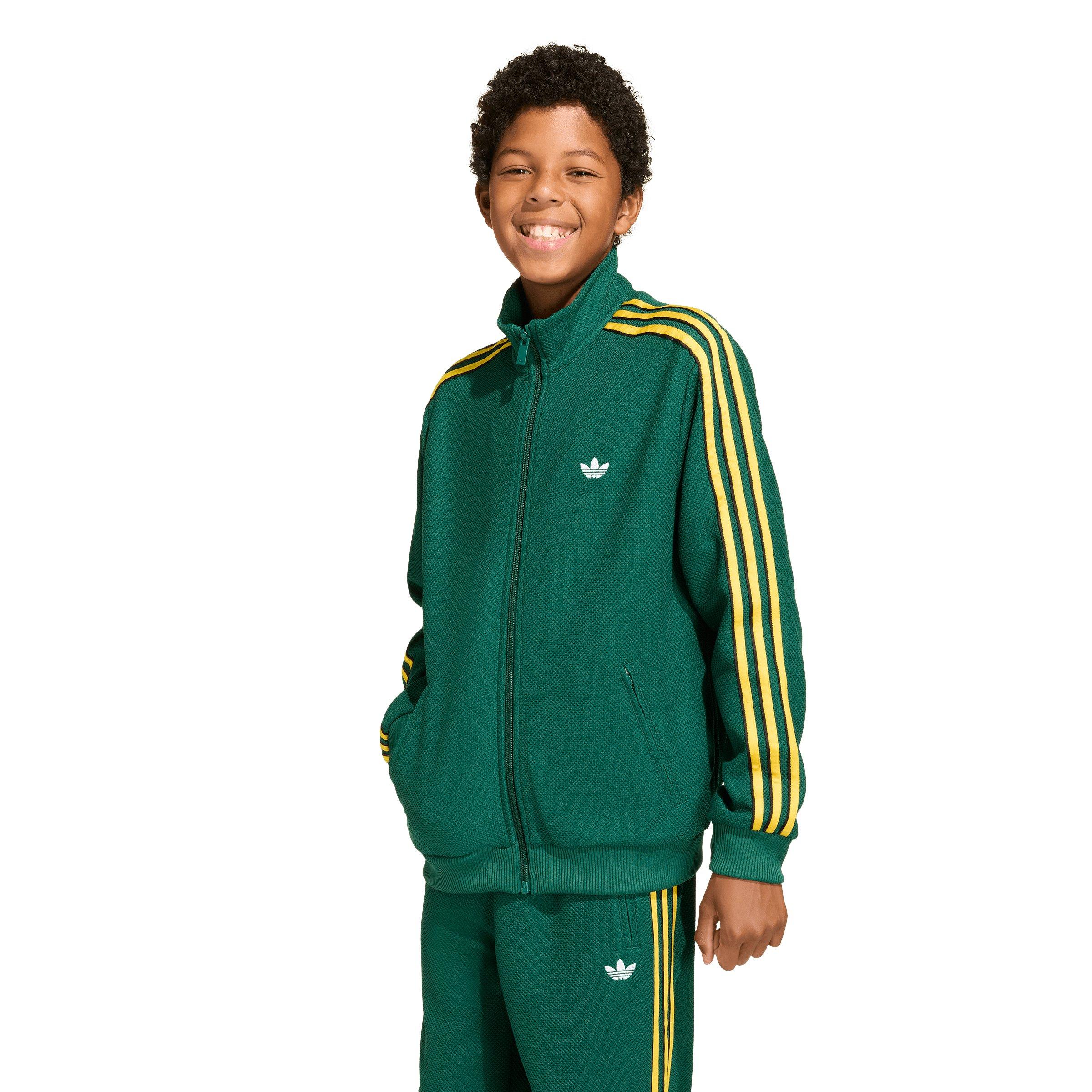adidas Originals Big Boys' Firebird Loose Double Knit Track Top