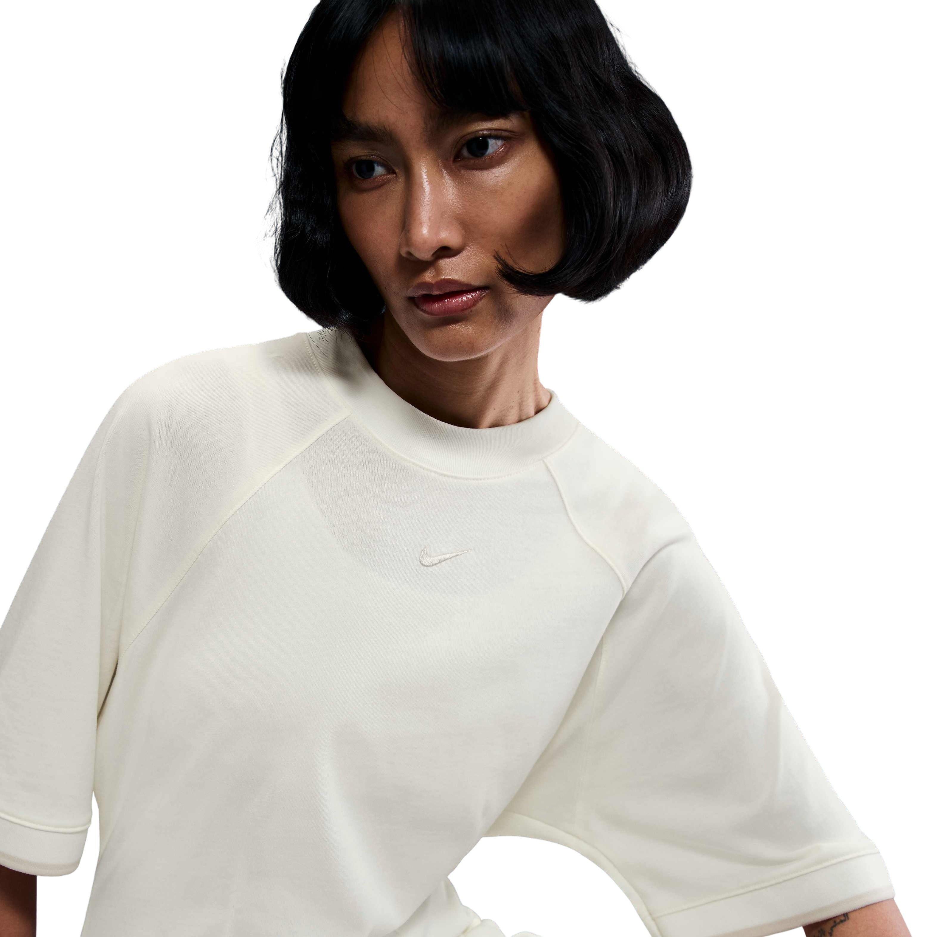 Nike Women's Sportswear Collection T-Shirt Dress - SAIL/LT BROWN Thumbnail View 5