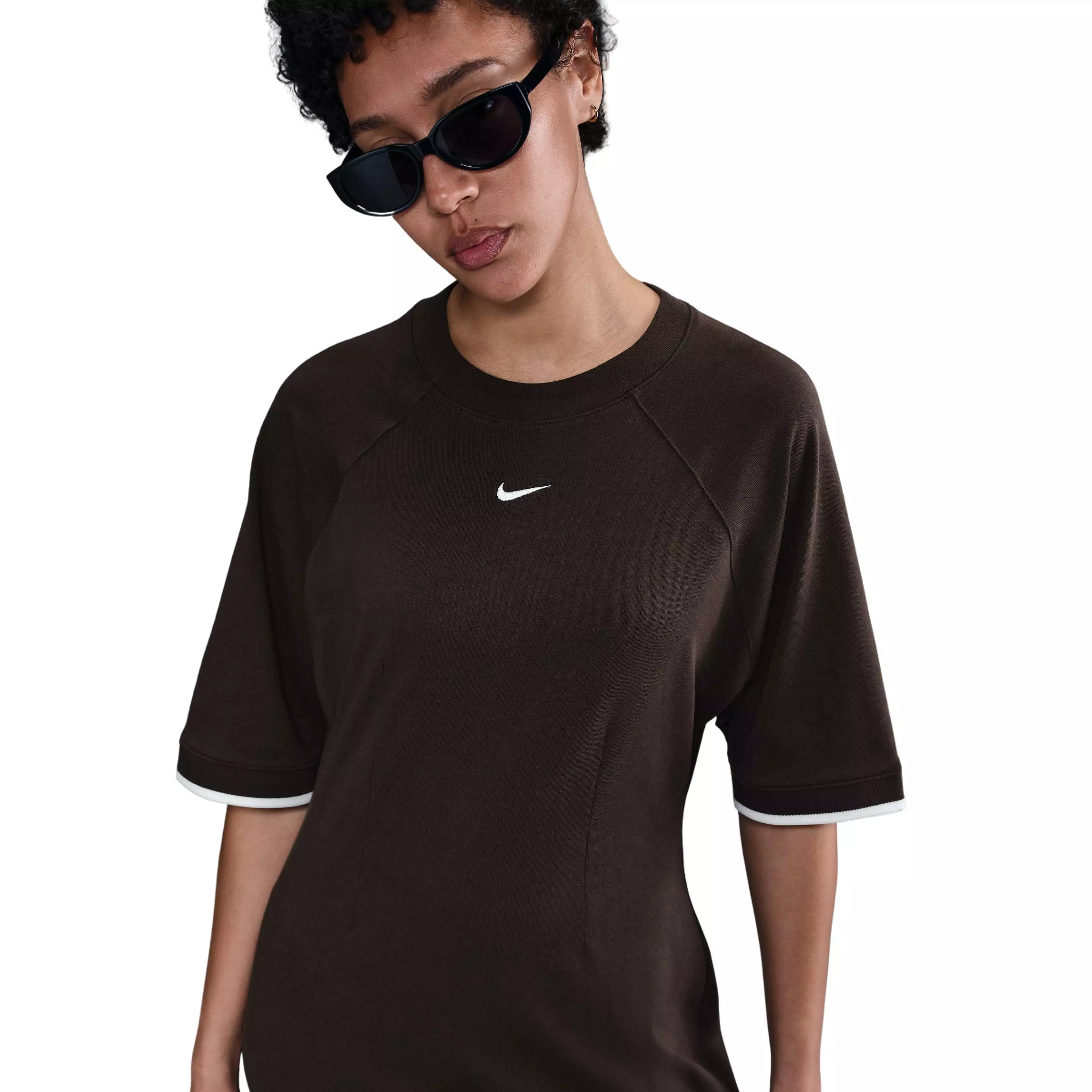 Nike Women's Sportswear Collection T-Shirt Dress - BROWN