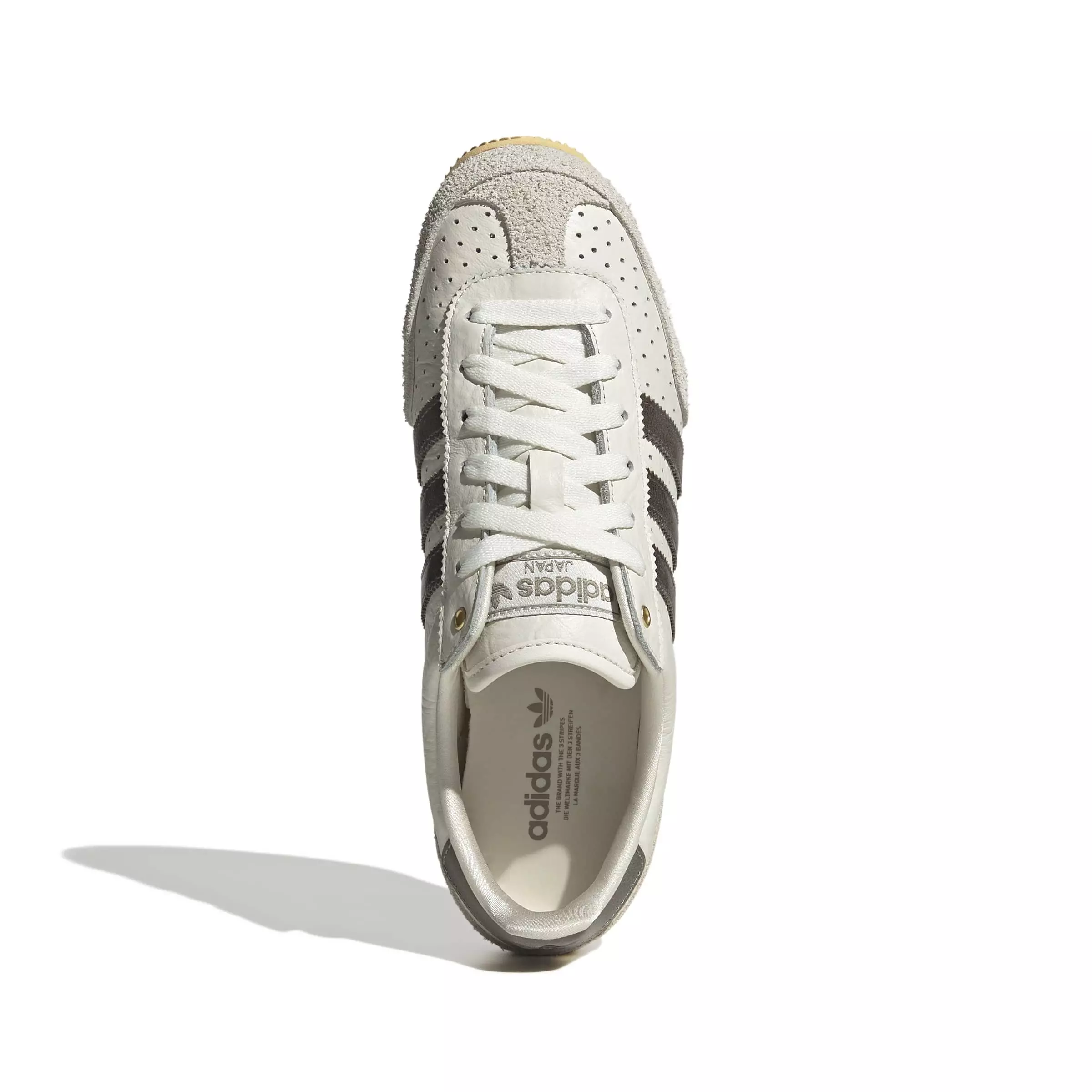 adidas Originals Japan "Off White/Blanch Brown/Orange Tint" Women's Shoe - OFF WHITE/BROWN/ORANGE